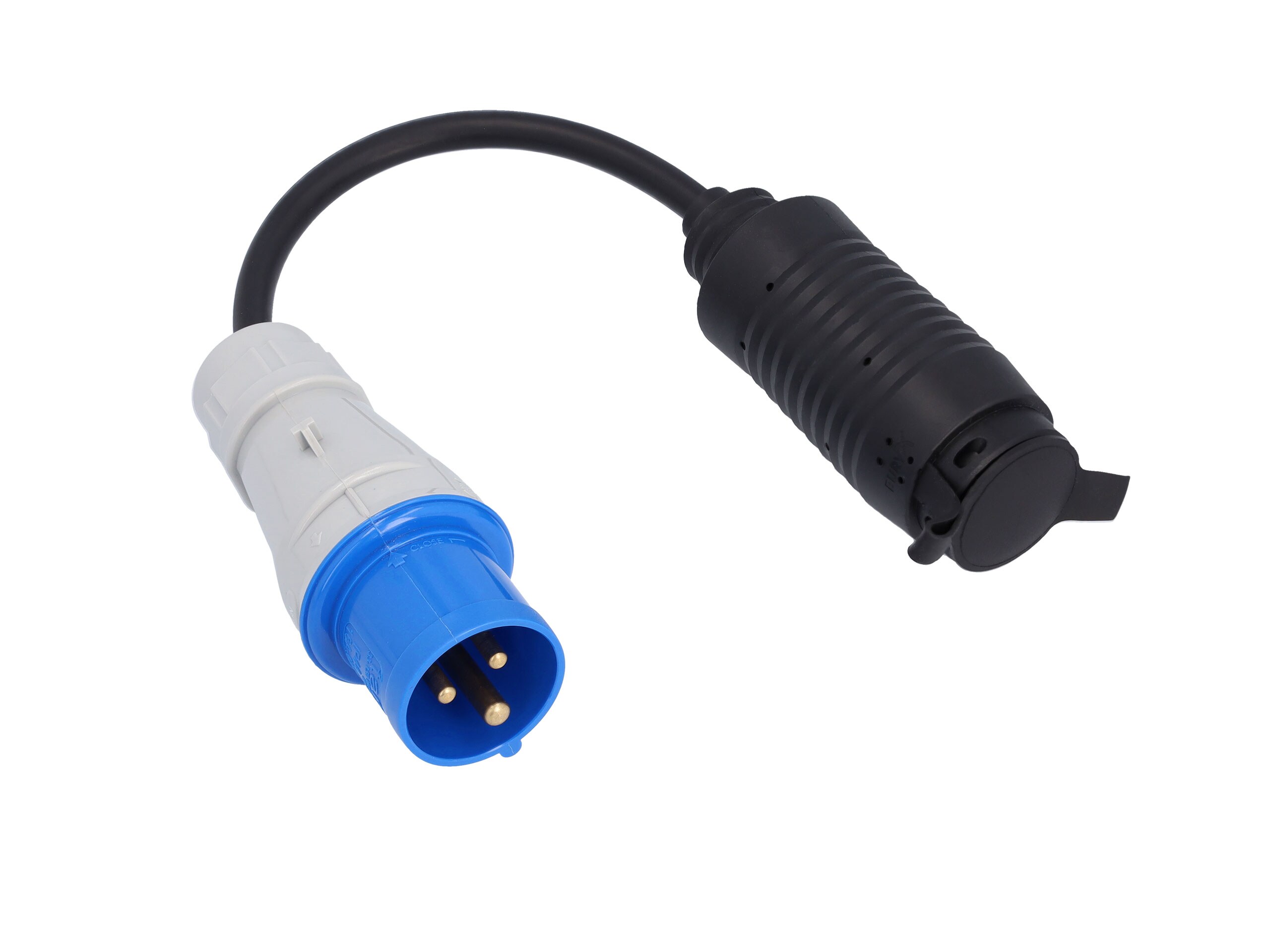 Adapter, CEE 16/1-fázisú (kemping)