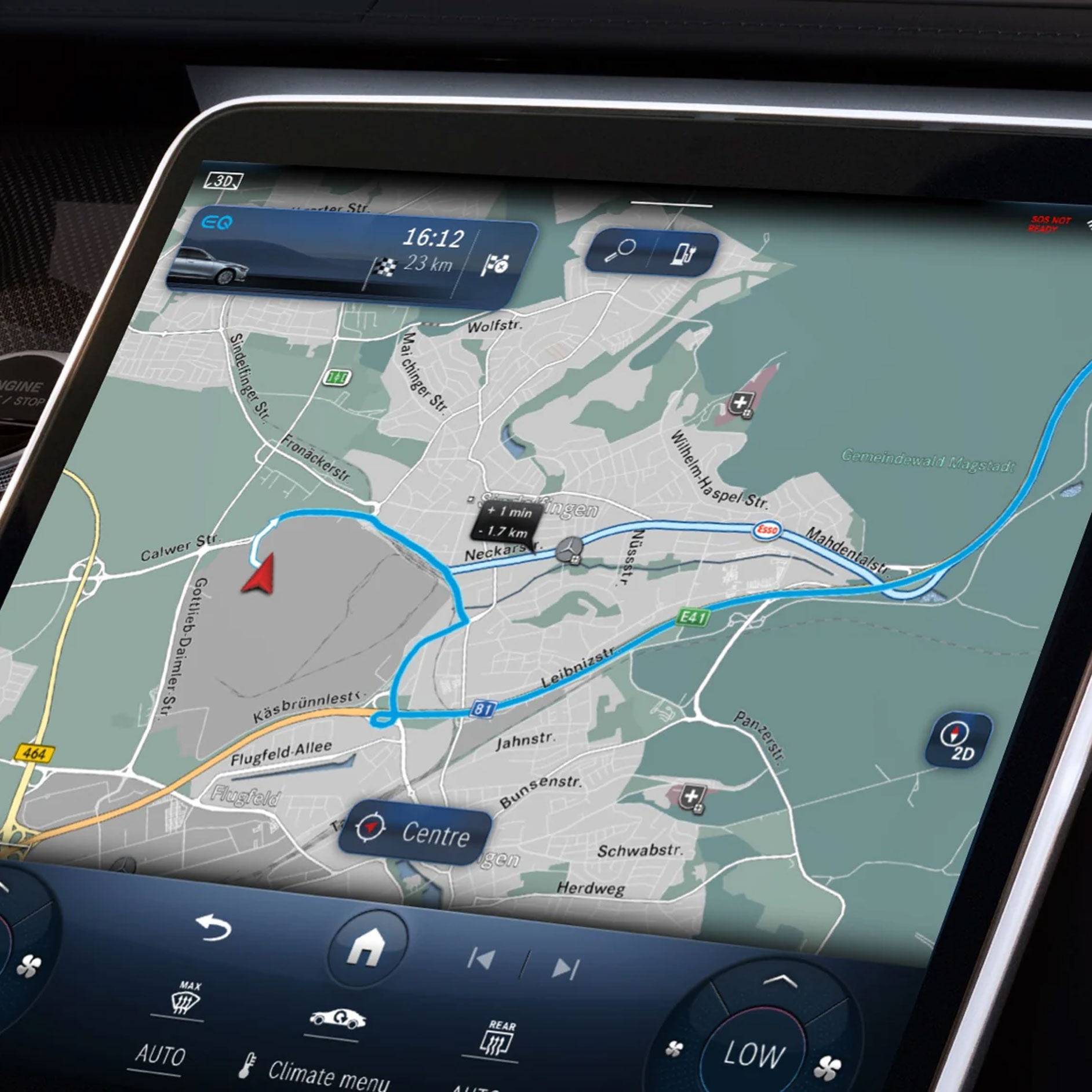 Online úti célra vezetés | Navigáció | Mercedes-Benz Online úti célra vezetés a Mercedes-Benz navigációhoz.