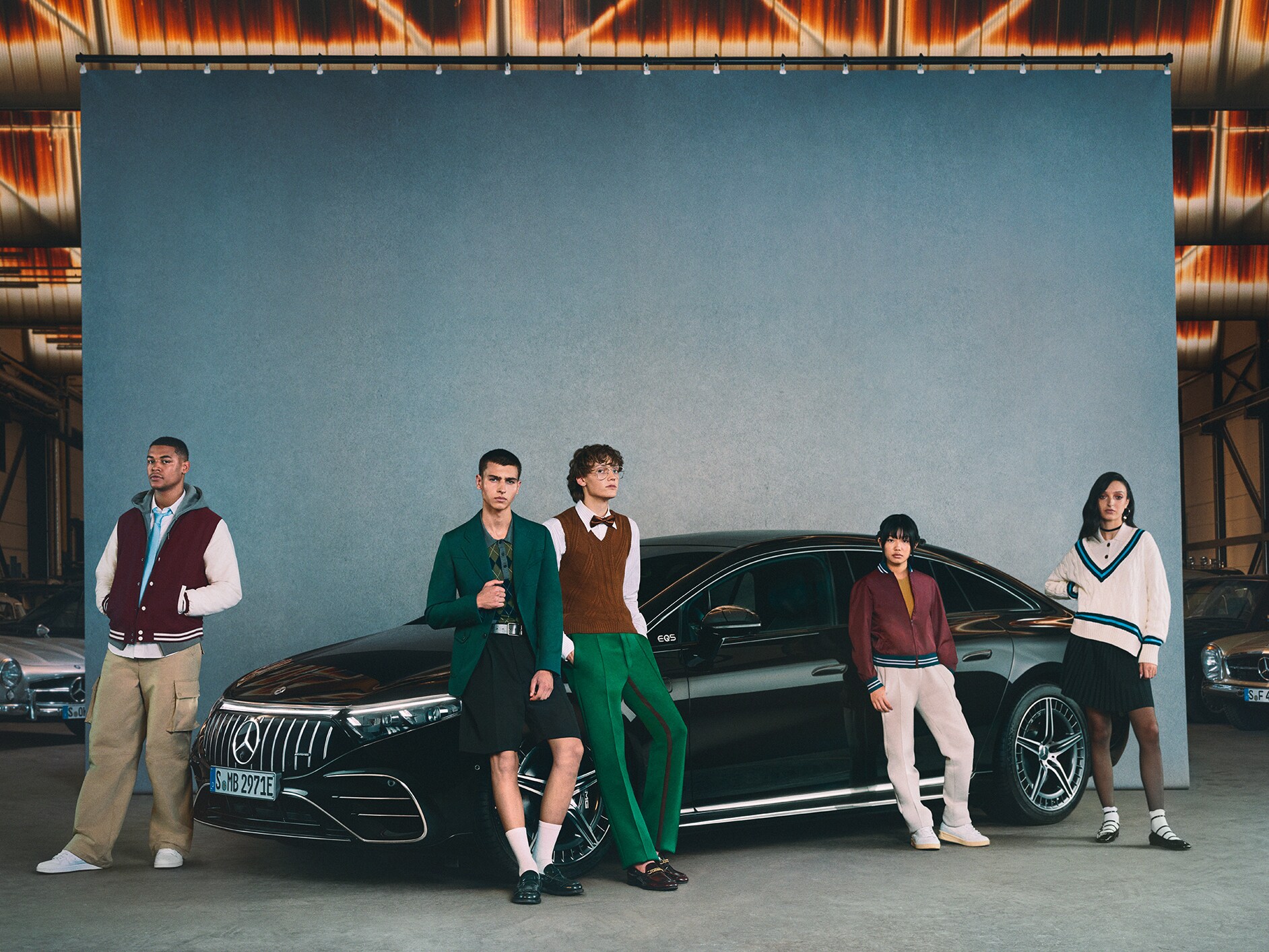 Az EQS a Mercedes-Benztől.