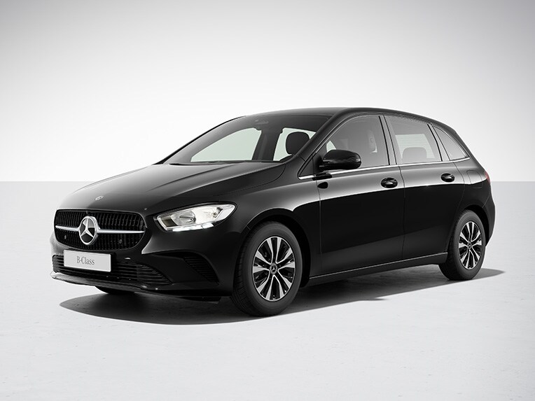A Mercedes-Benz B-osztály külső megjelenése szériafelszereltséggel.