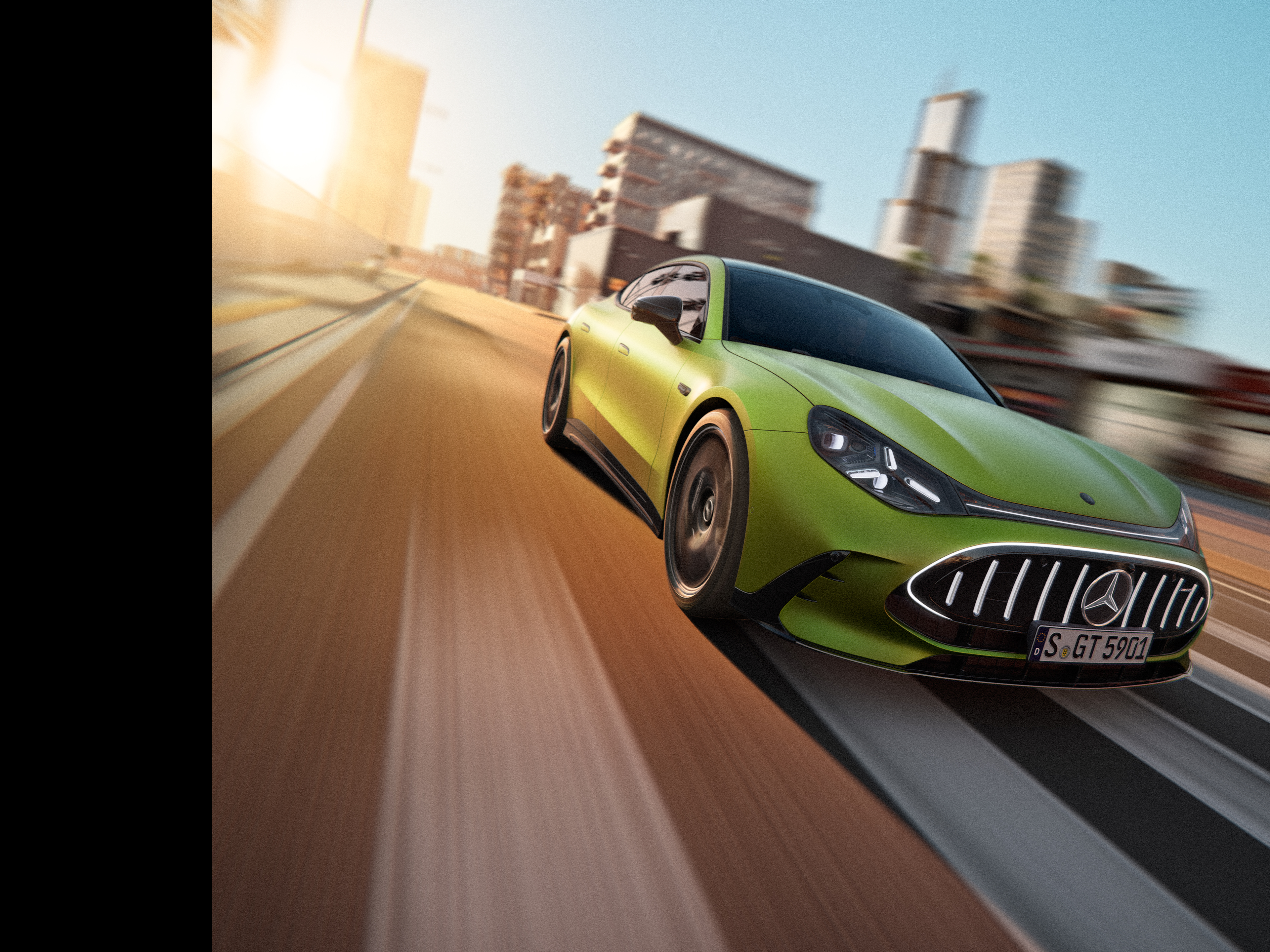 Külső megjelenés | GT 4 ajtós Coupé | Mercedes-AMG Az új Mercedes-AMG GT 4 ajtós Coupé külső megjelenése.