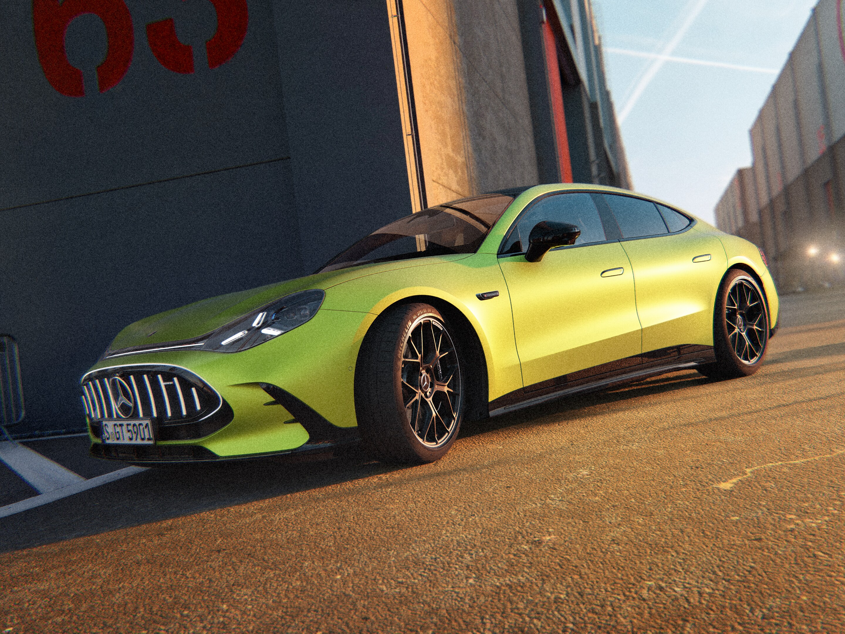 Az új Mercedes-AMG GT 4 ajtós Coupé