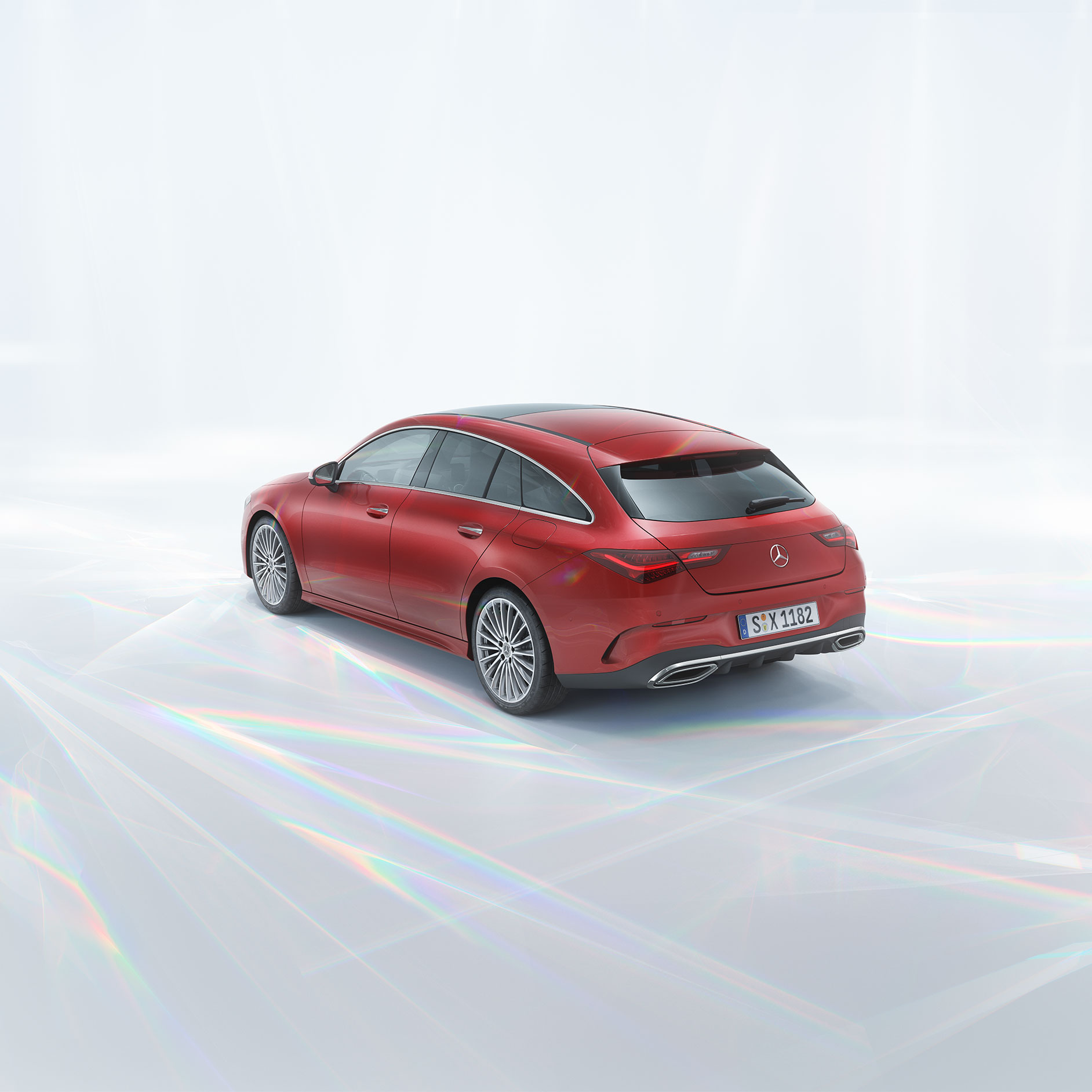 Különbségek a Shootig Brake és a T-modell között | T-modellek | Mercedes-Benz A Mercedes-Benz CLA Shooting Brake.