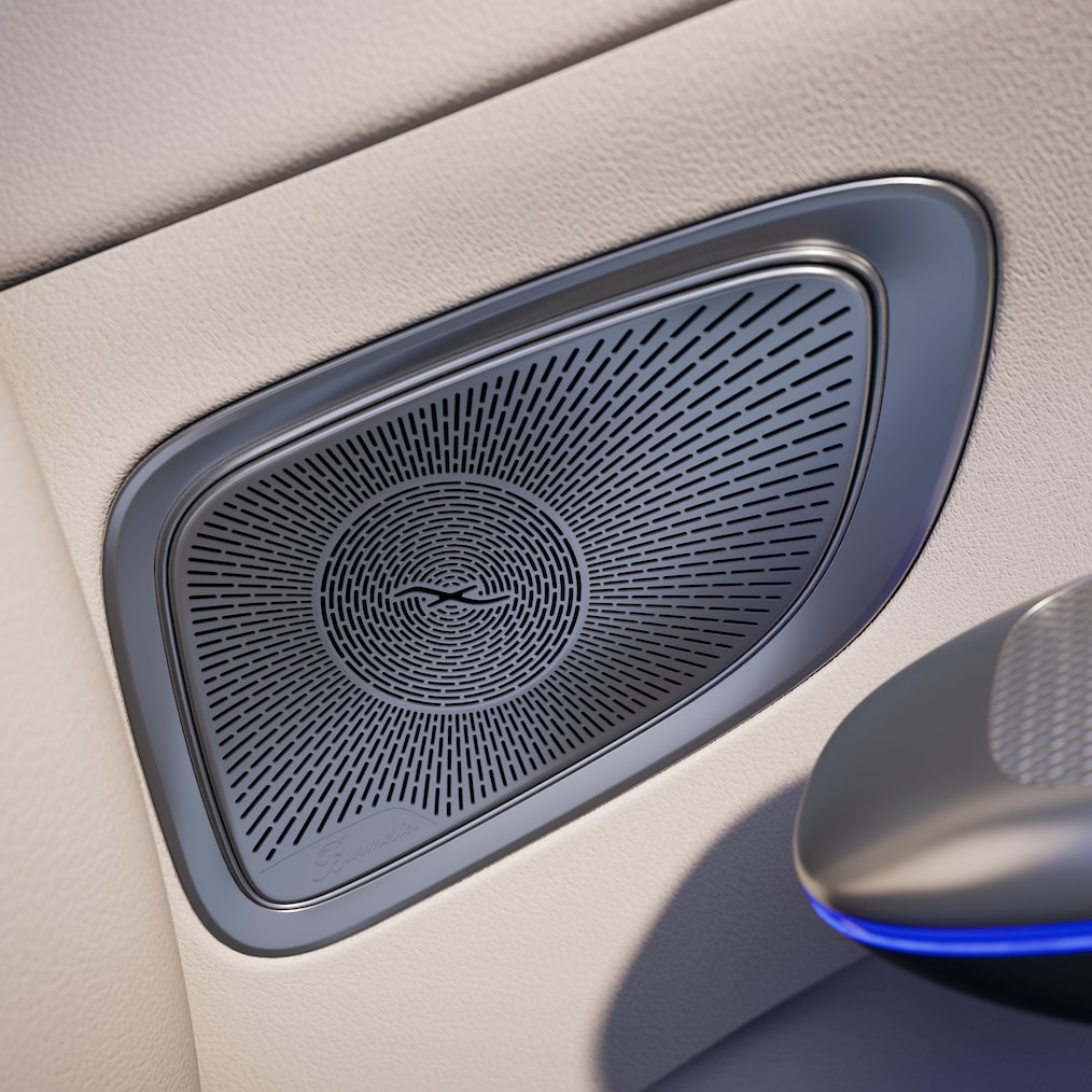 Az új Mercedes-Benz C-osztály T-modell Burmester® 3D térhatású hangrendszere.