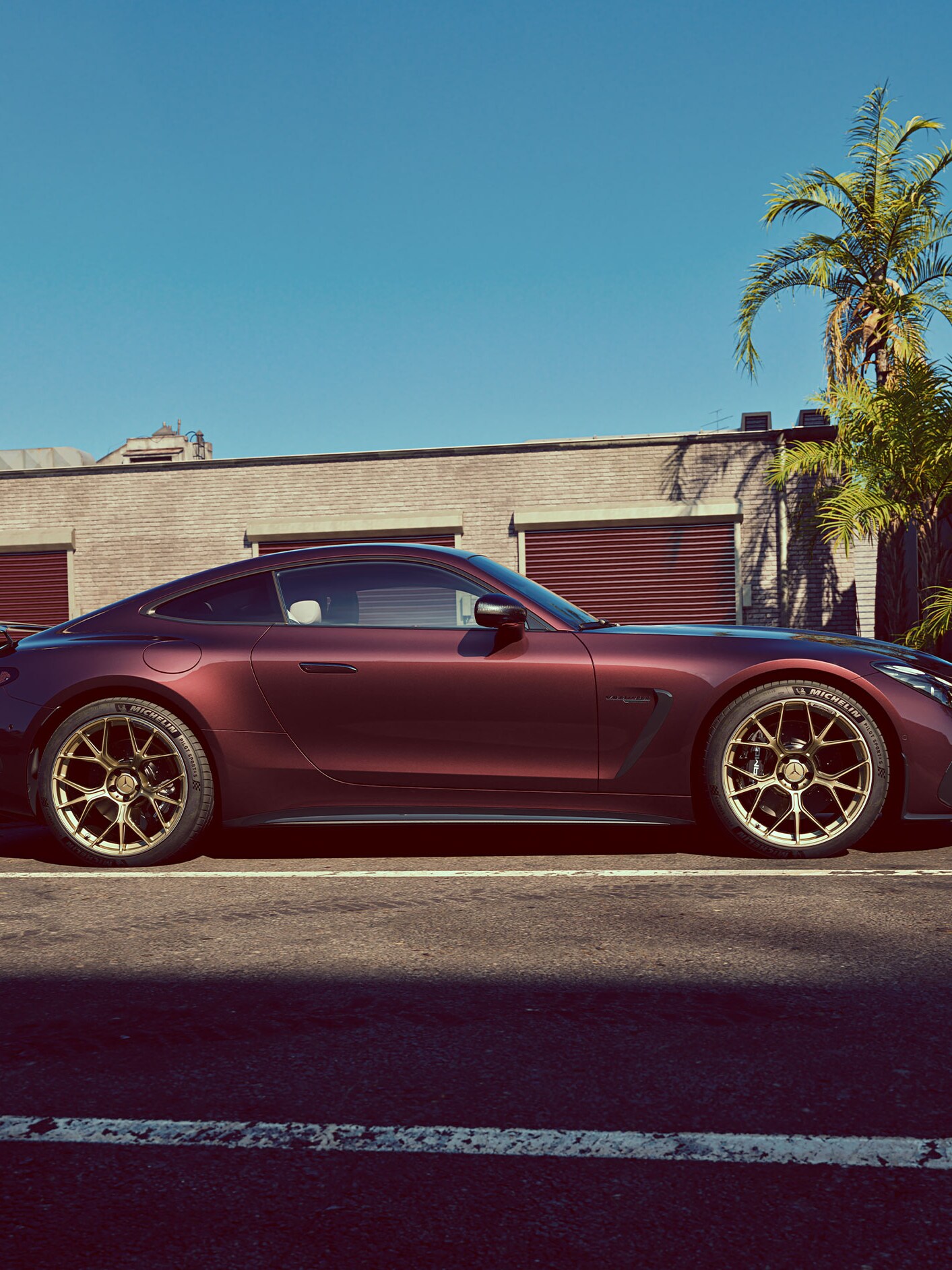 A Mercedes-AMG GT Coupé.