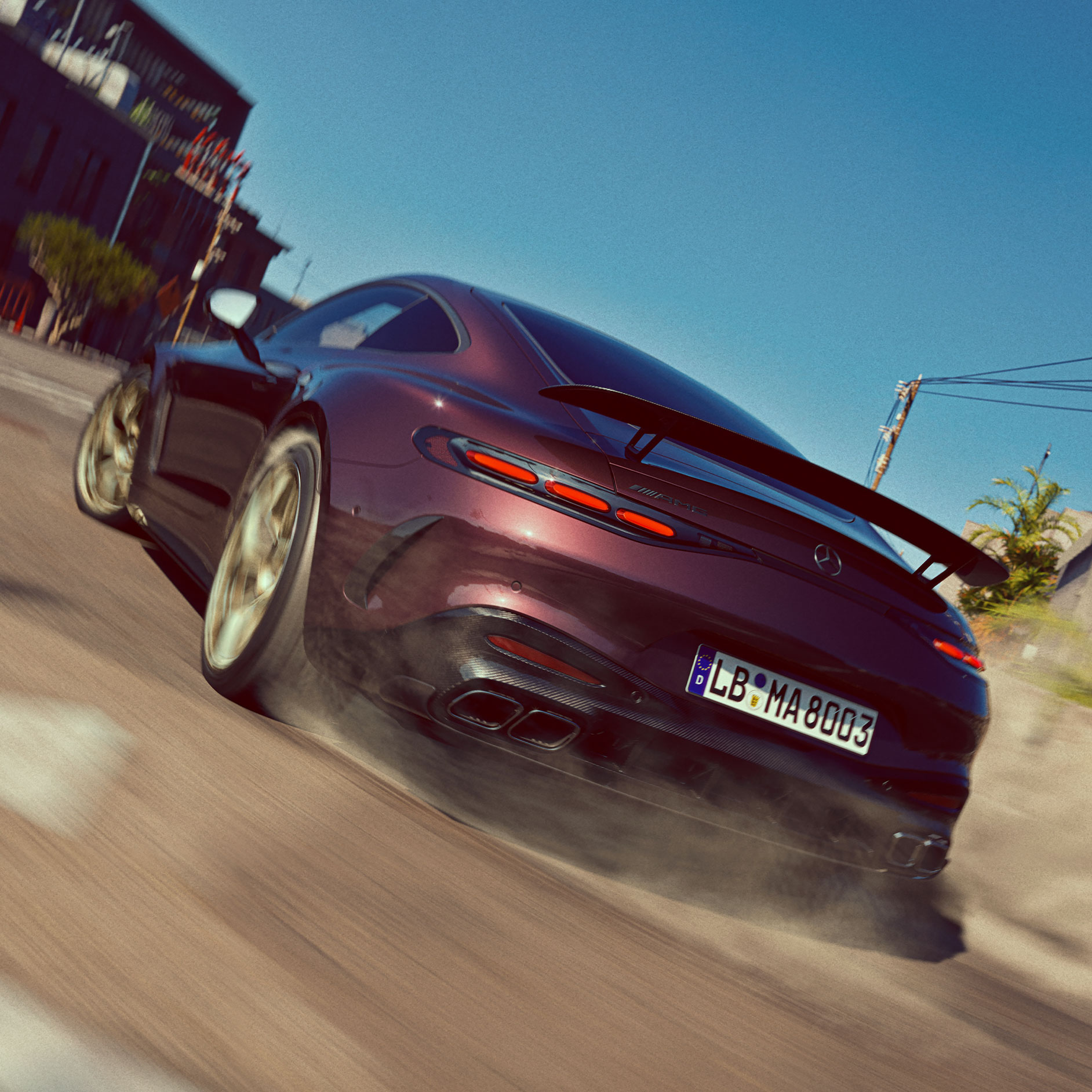 Magára vonja a figyelmet | GT Coupé | Mercedes-AMG A Mercedes-AMG GT Coupé.
