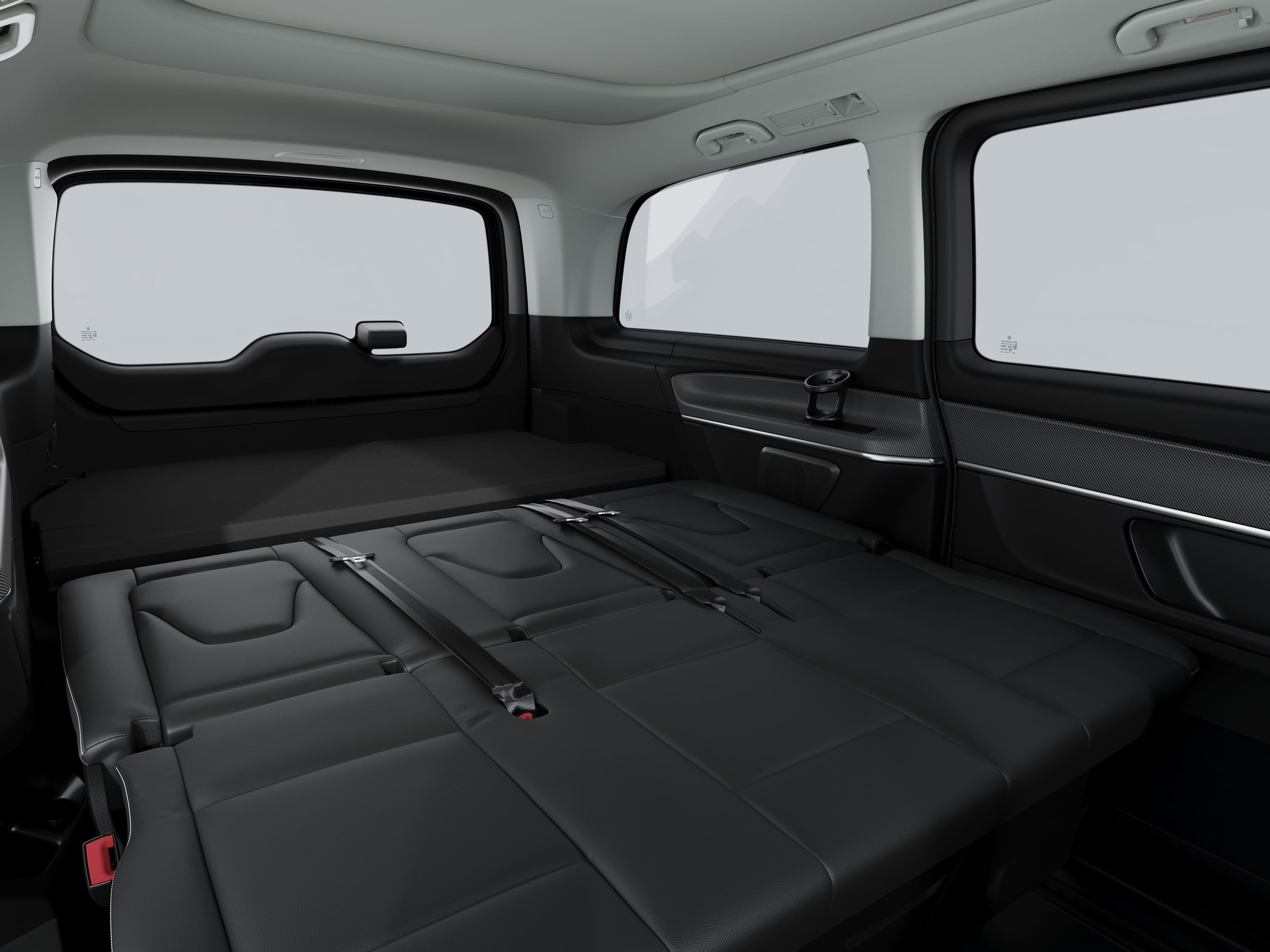 Marco Polo HORIZON tárolóhely | Marco Polo HORIZON világa | Mercedes-Benz Mercedes-Benz Marco Polo HORIZON üléspad beépített fiókos tárolóval és rugalmas belső térrel.