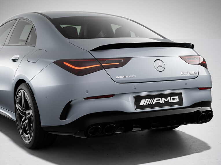 A Mercedes-AMG CLA 35 4MATIC az AMG aerodinamika csomaggal.