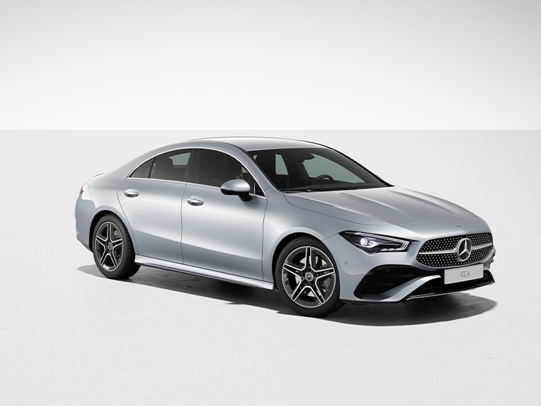 A Mercedes-Benz CLA Coupé AMG kivitelben.