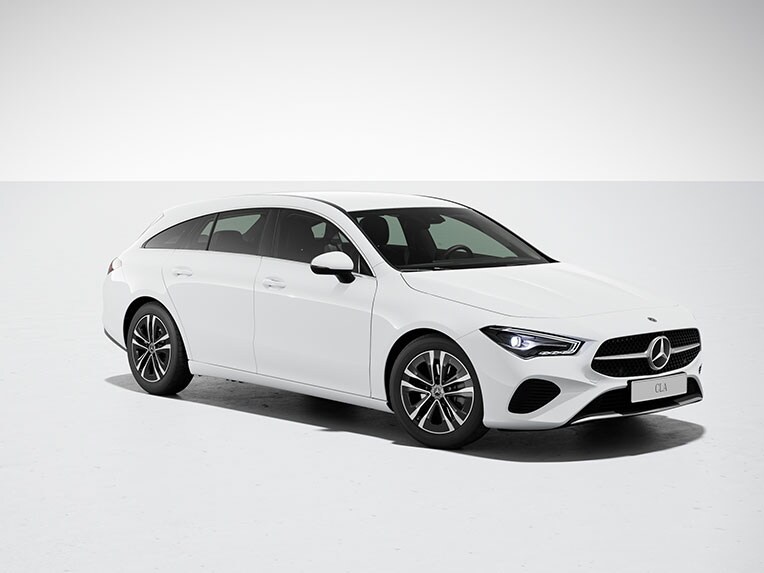 A Mercedes-Benz CLA Shooting Brake szériafelszereltséggel.