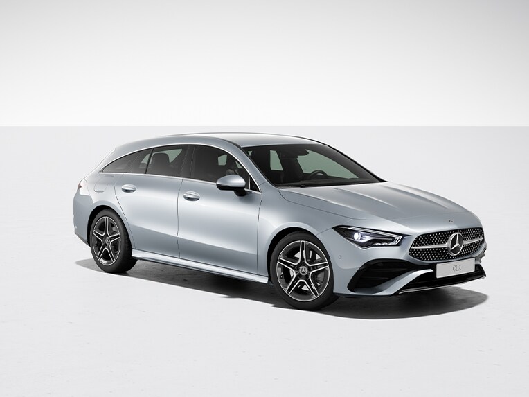A Mercedes-Benz CLA Shooting Brake az AMG Line kivitelváltozattal.
