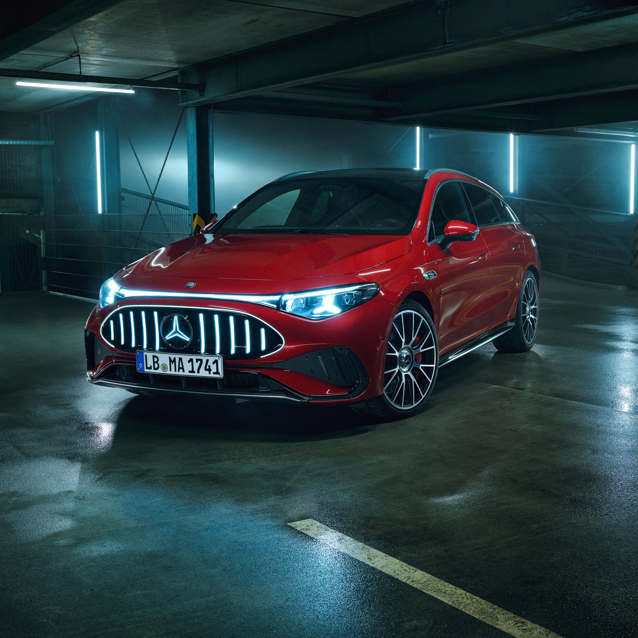 Az új Mercedes-AMG CLA 45 4MATIC+ Shooting Brake electric