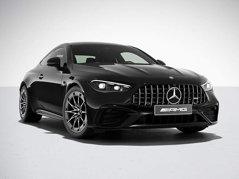 Az új Mercedes-AMG CLE Coupé AMG Night csomagja.