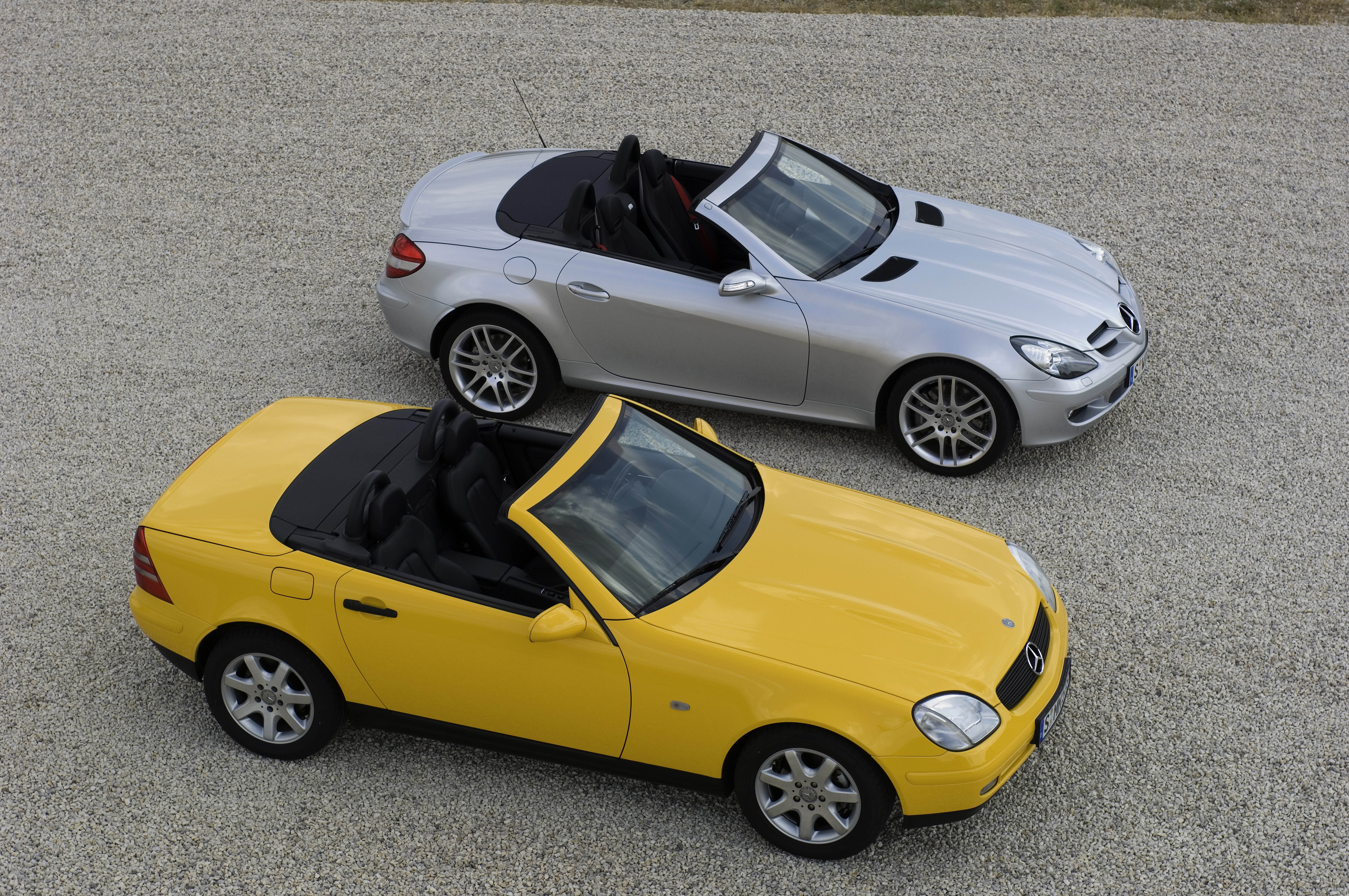 SLK roadster R 171 és R 170 SLK roadster R 171 and R 170