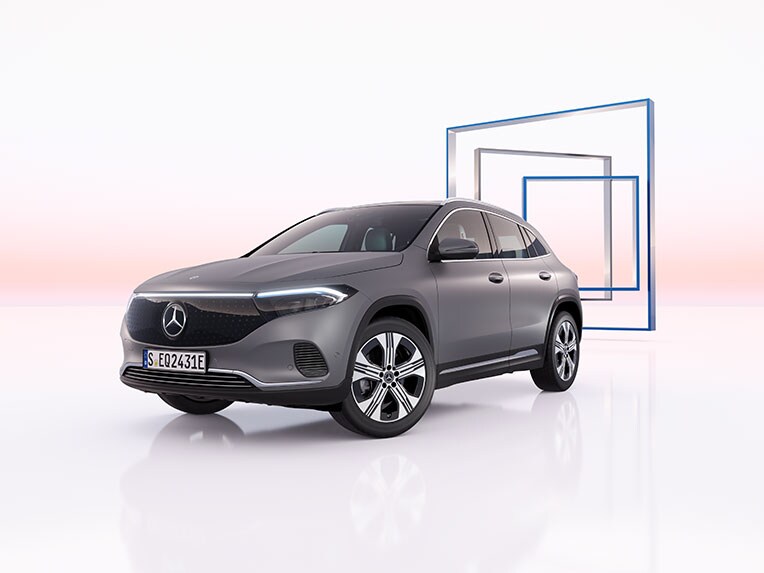 Mercedes-Benz EQA a Progressive kivitelváltozattal.