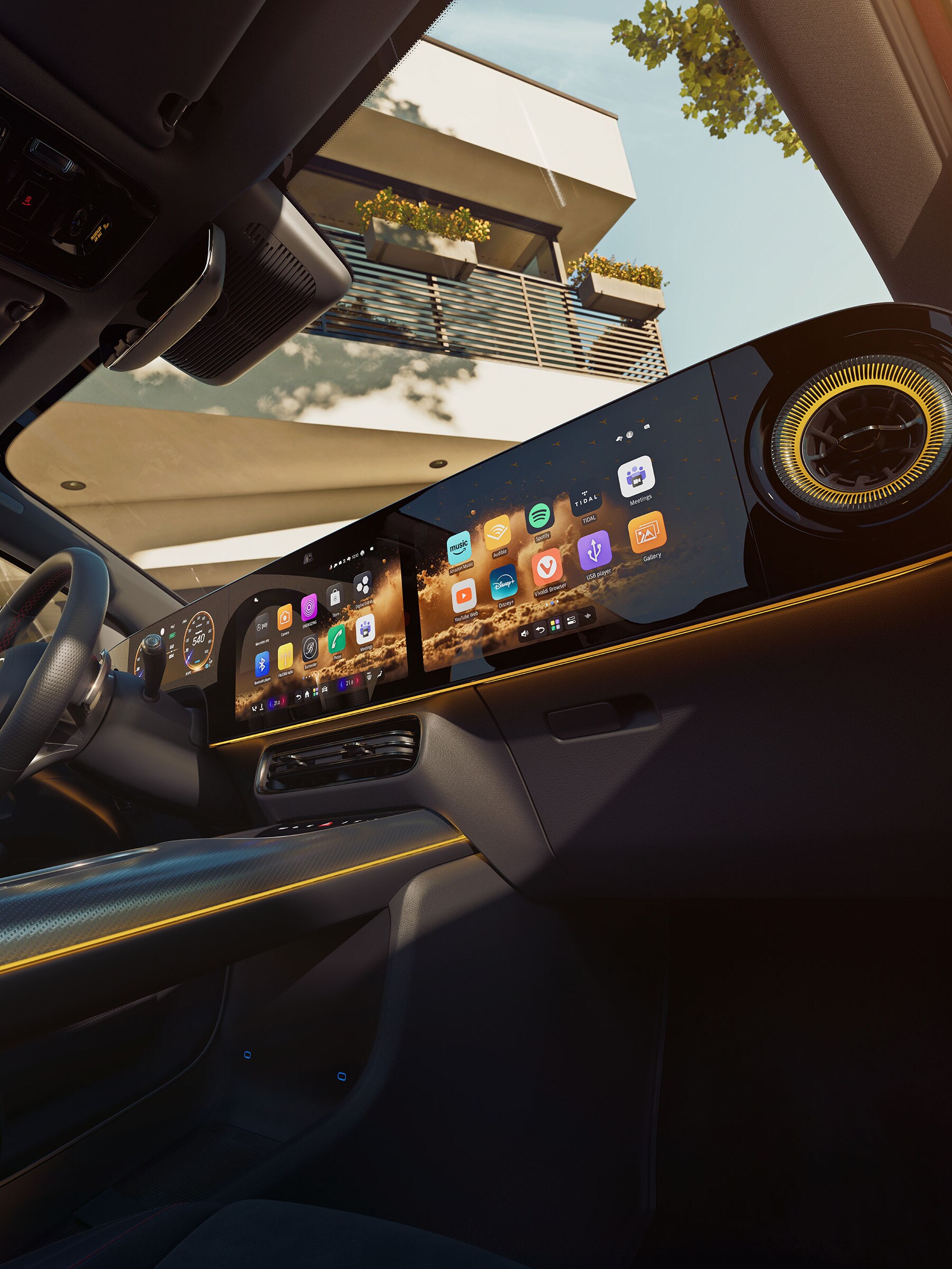 Az új elektromos GLA