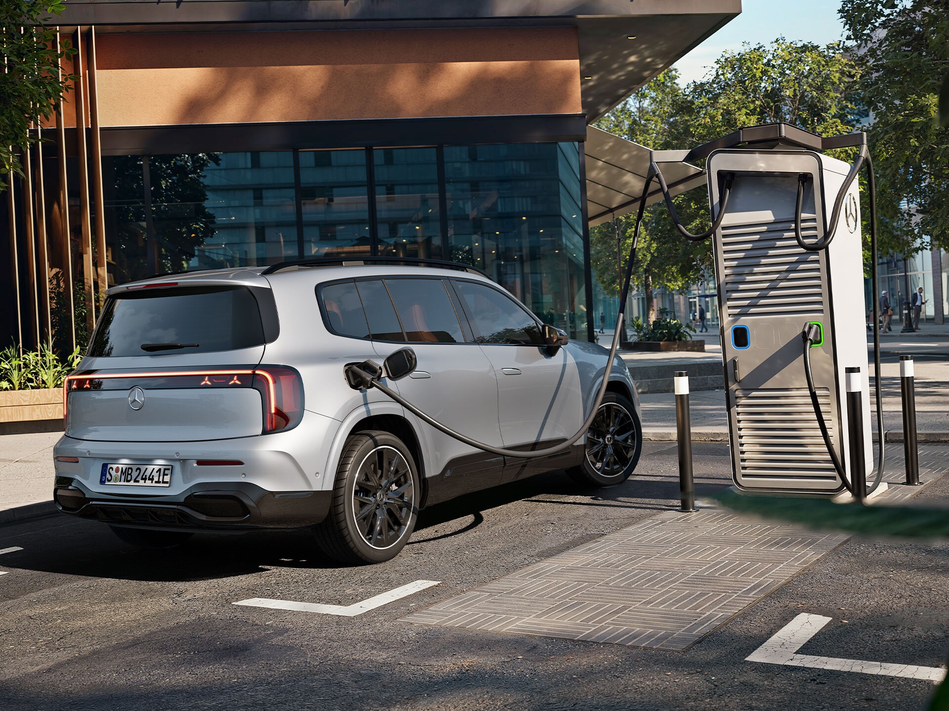 Az MB.CHARGE a vadonatúj elektromos GLB-ben.