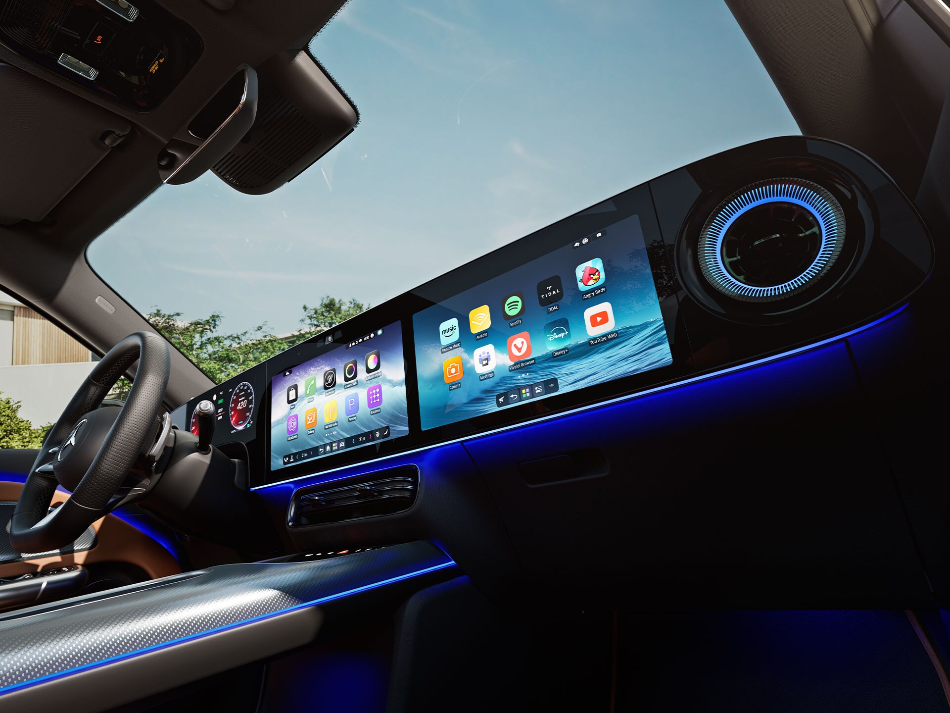 A vadonatúj elektromos GLB távoli elérés funkciói.