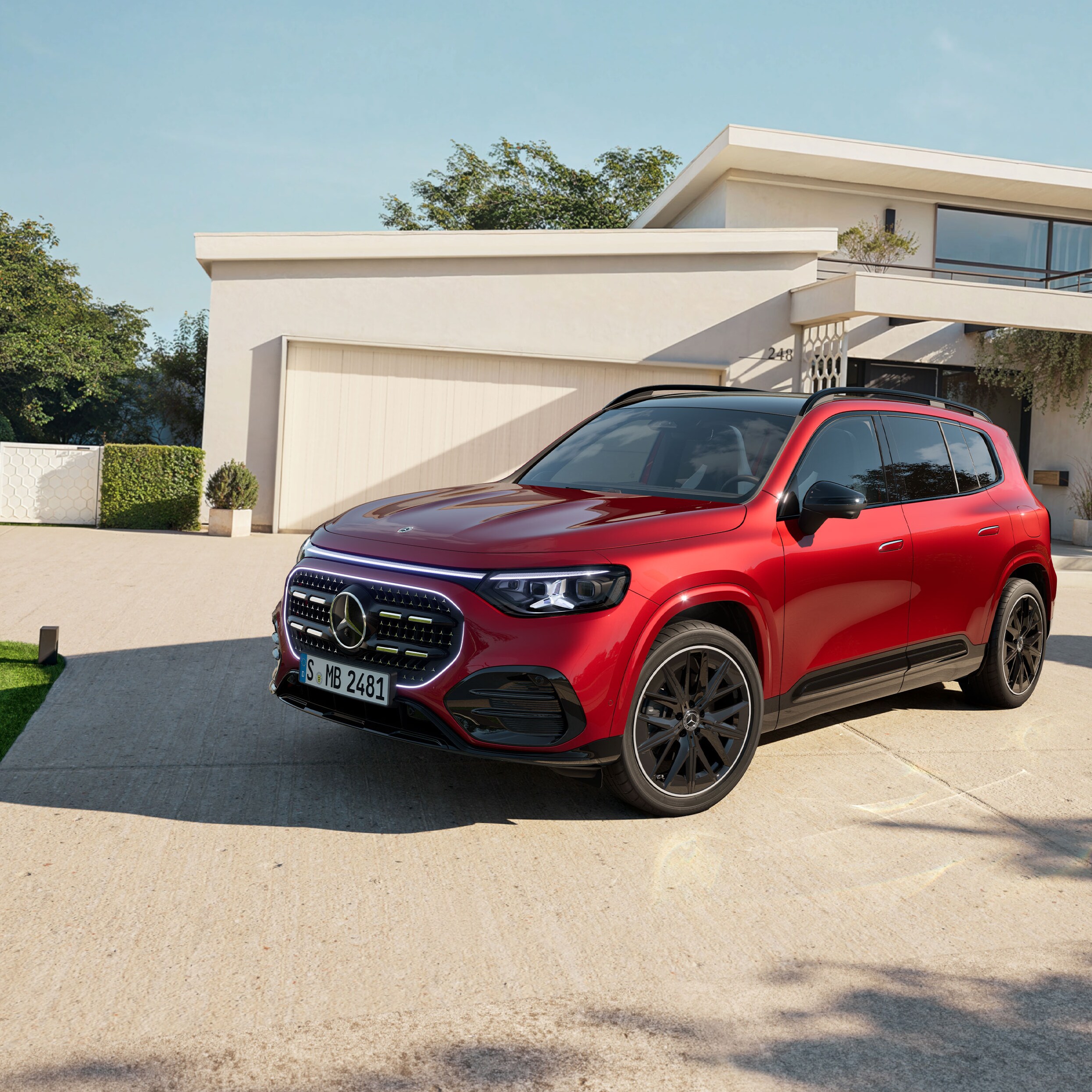 Az új, elektromos GLB 2025