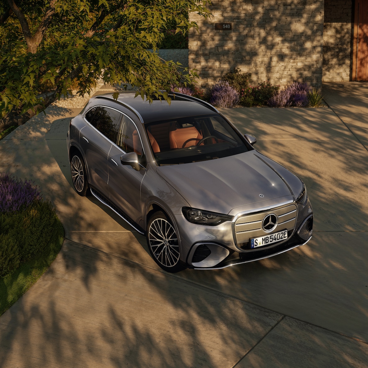 Az EQ technológiával felszerelt, új Mercedes-Benz GLC külső megjelenése.
