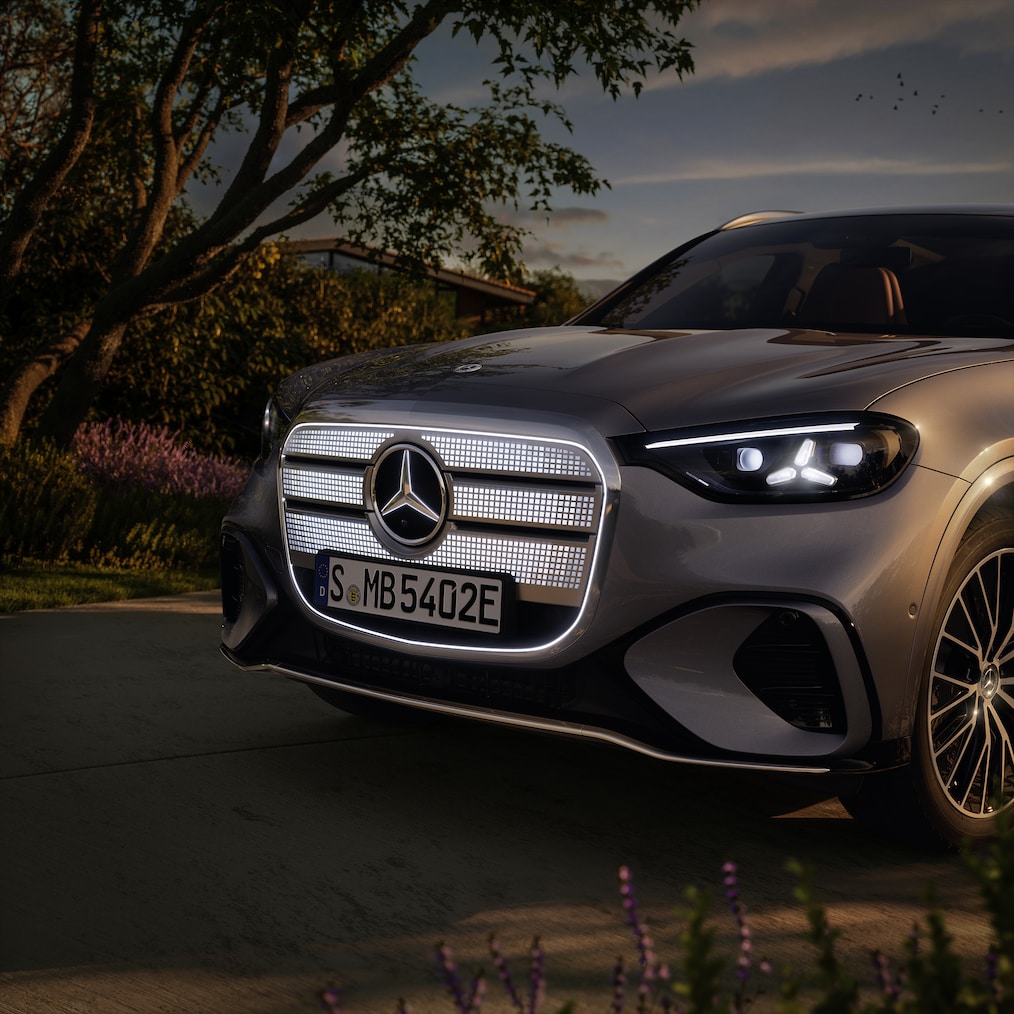 Az EQ technológiával felszerelt, új Mercedes-Benz GLC külső megjelenése.