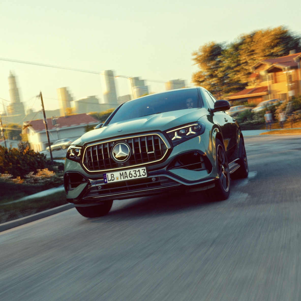 A Mercedes-AMG GLE 63 S Coupé új orr-része.