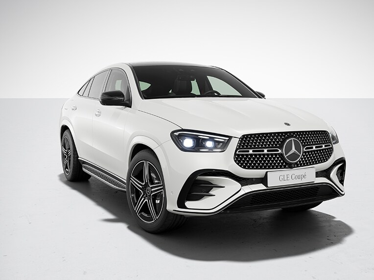 A Night csomaggal felszerelt Mercedes-Benz GLE Coupé külső megjelenése.