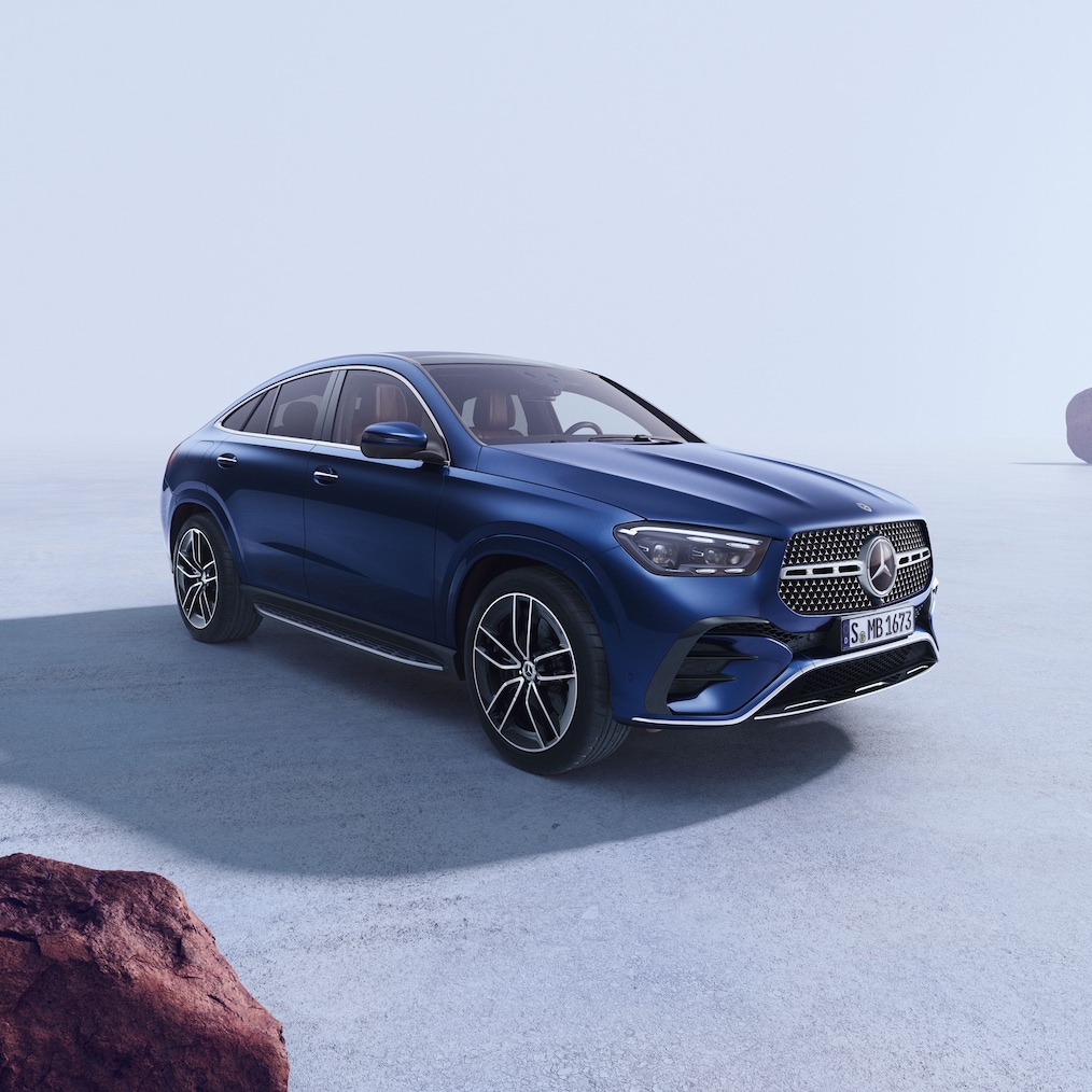 A Mercedes-Benz GLE Coupé E-ACTIVE BODY CONTROL rendszere.