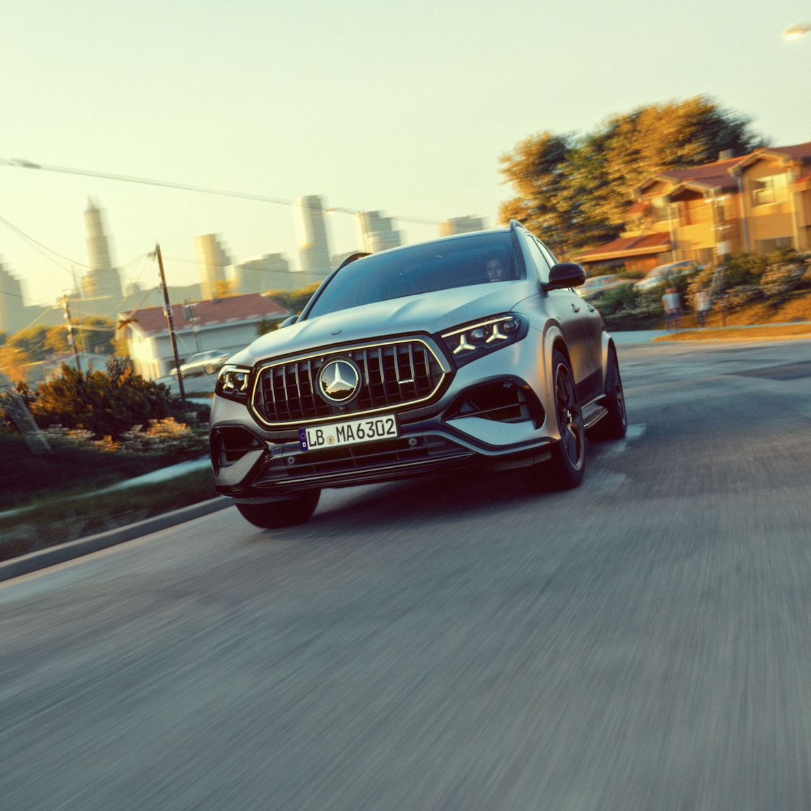 A Mercedes-AMG GLE 63 új frontrésze.
