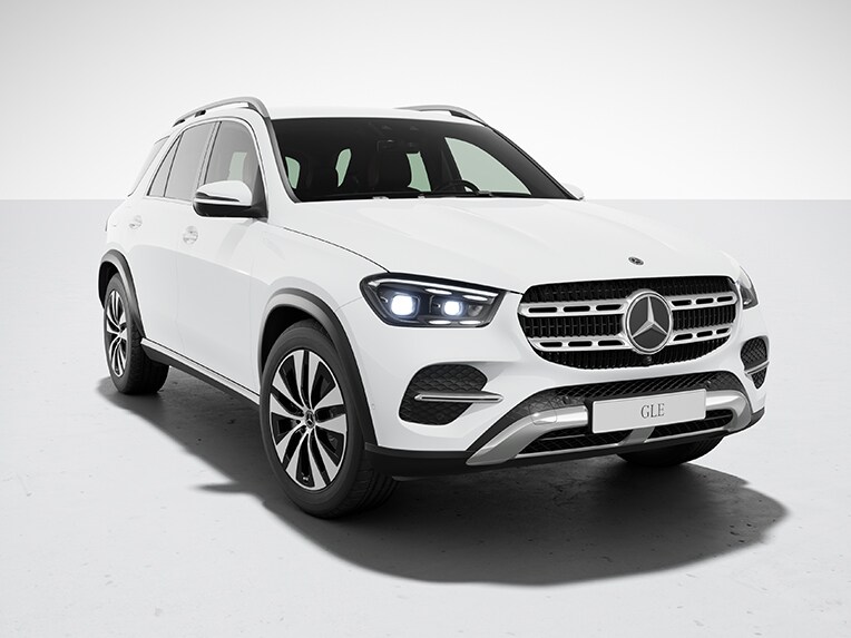 A Mercedes-Benz GLE külső megjelenése szériakivitelnél.