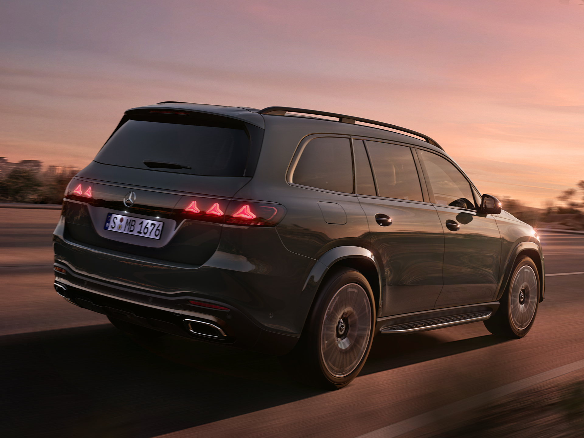 ADAS Gen6 vezetés | Az új GLS | Mercedes-Benz ADAS Gen6 vezetés a Mercedes-Benz új GLS modelljében.