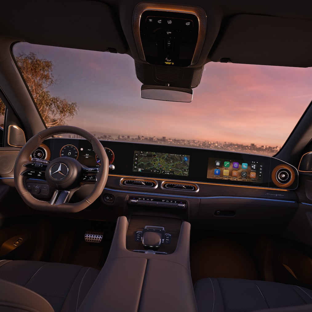 Az új Mercedes-Benz GLS Mercedes-Benz operációs rendszere (MB.OS).