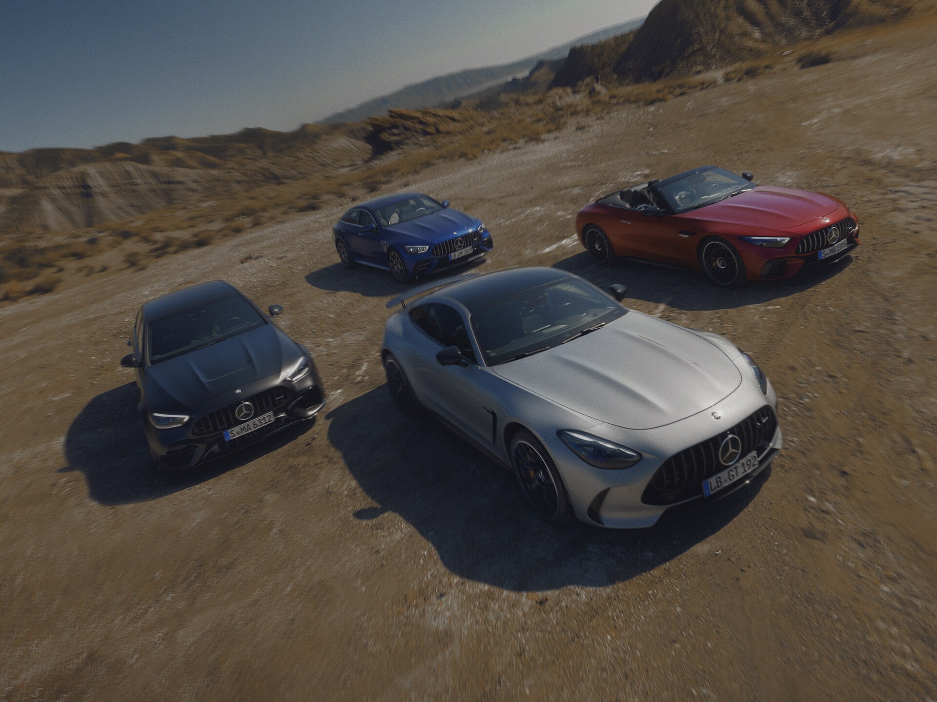 A Mercedes-AMG modelljeinek áttekintése.