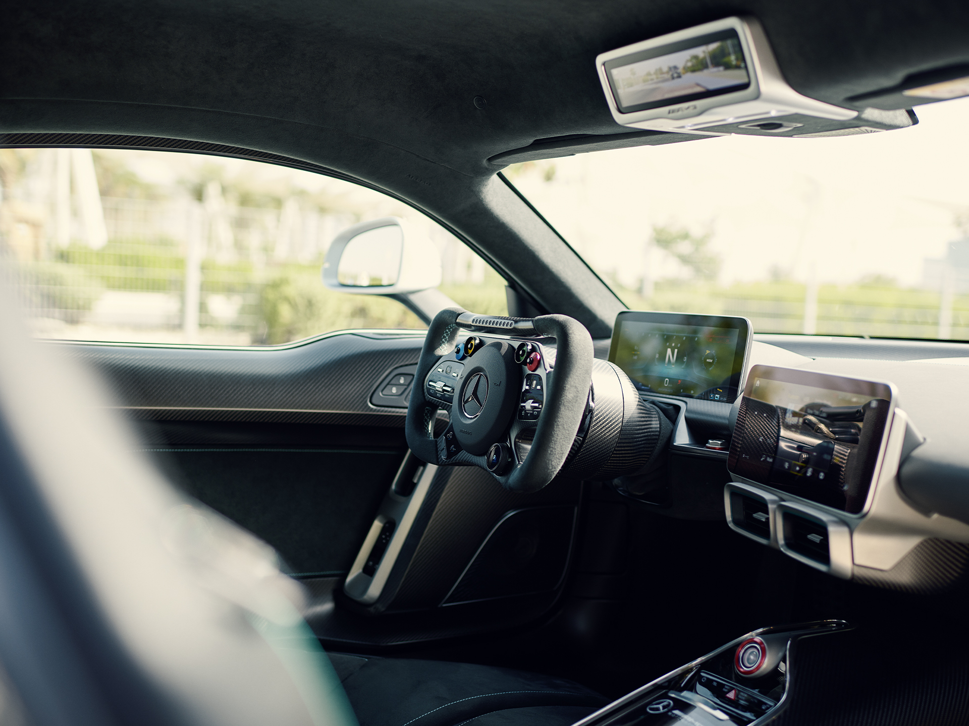 Belső tér | ONE | Mercedes-AMG A Mercedes-AMG ONE belső tere.