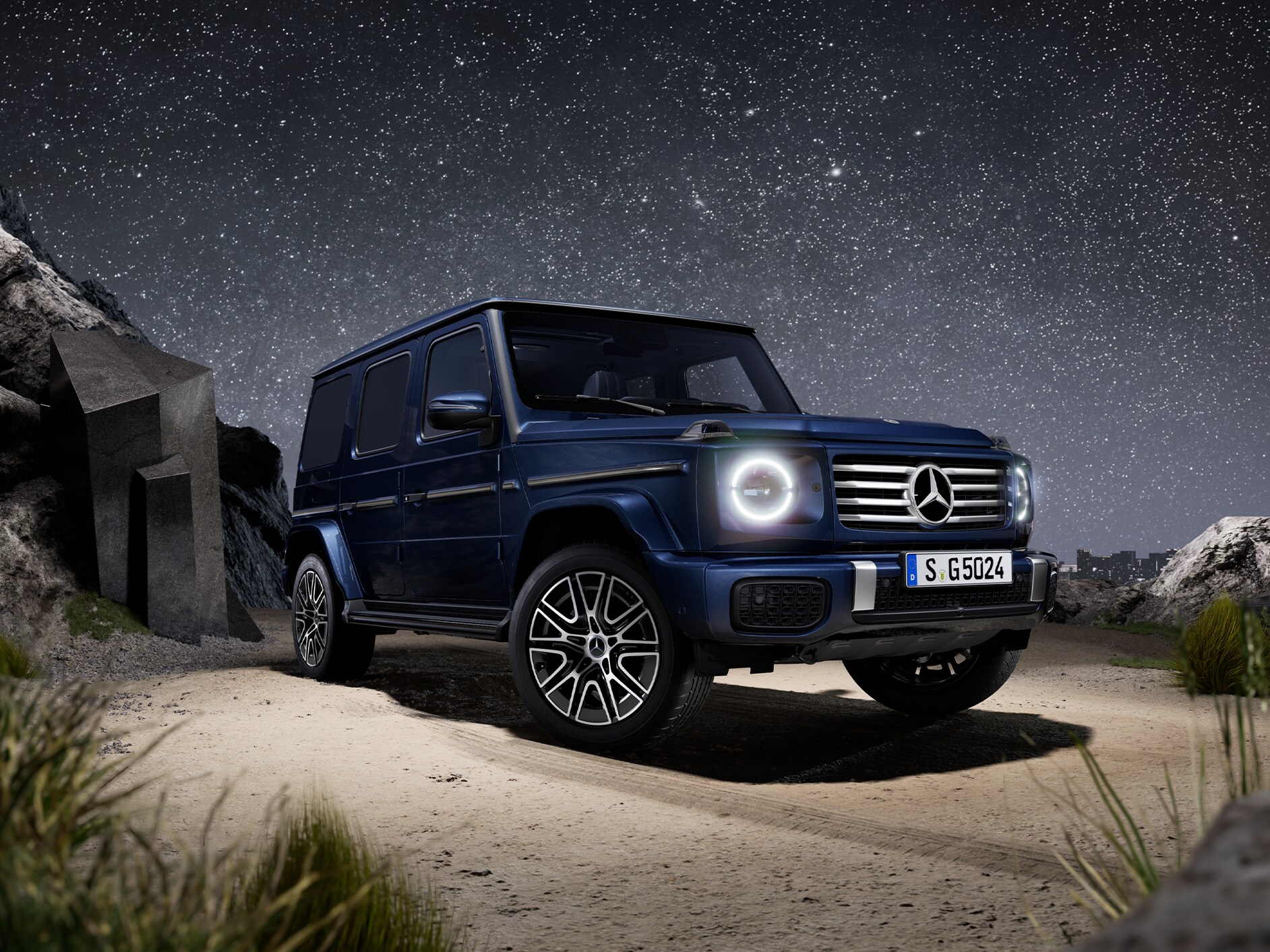 Az ikonikus Mercedes-Benz G-osztály.
