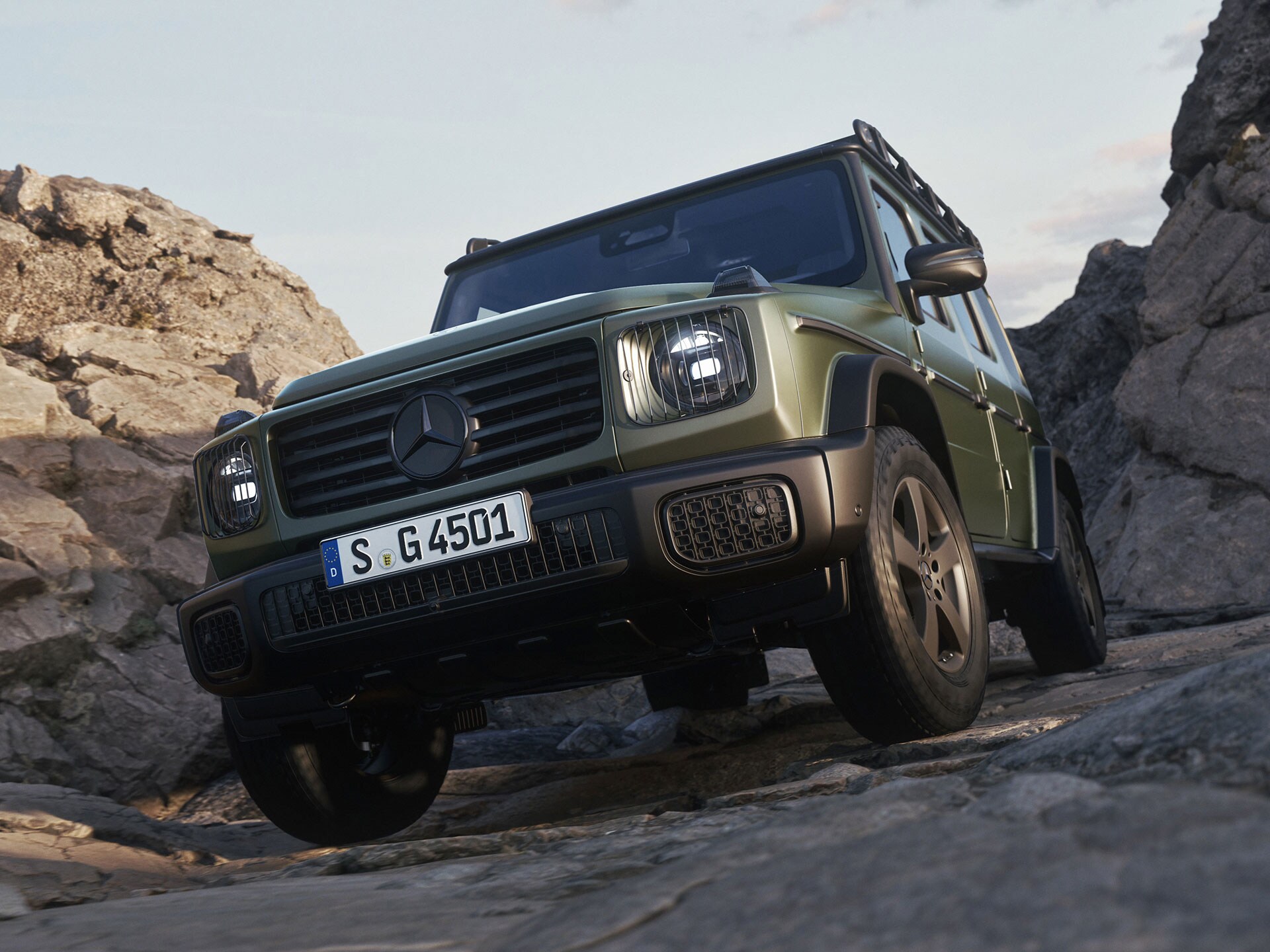Az ikonikus Mercedes-Benz G-osztály.