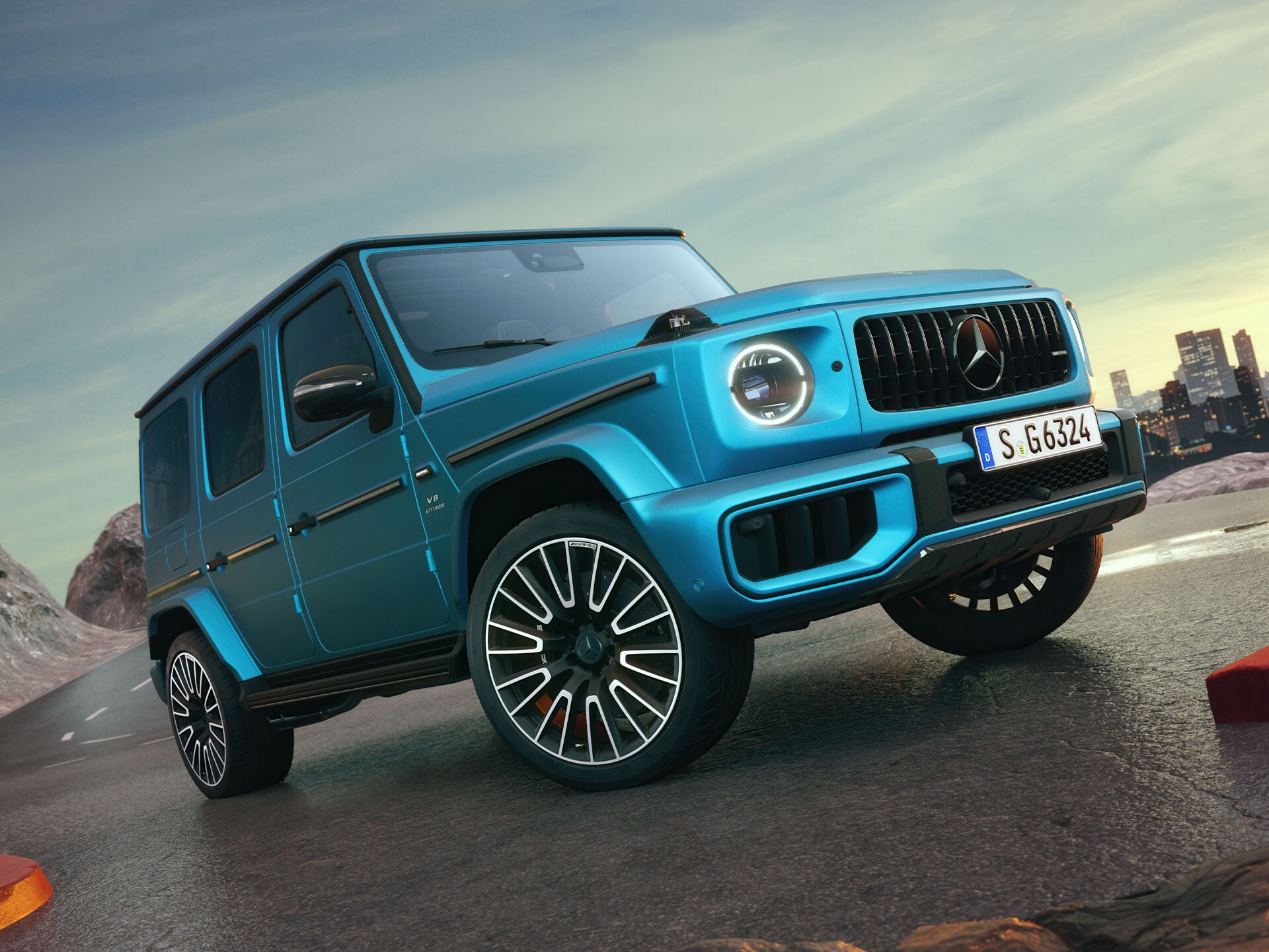 A Mercedes-AMG G-osztály.