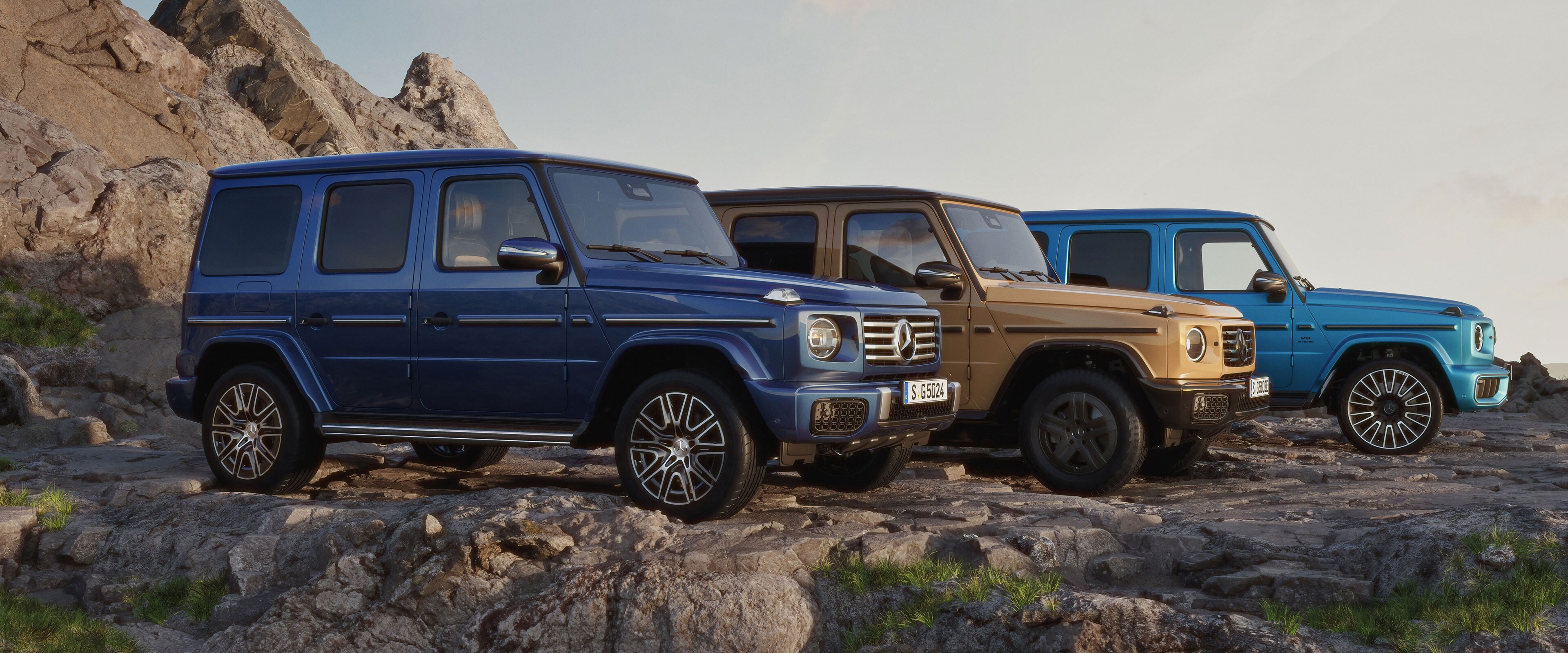 A Mercedes-Benz G-osztály.