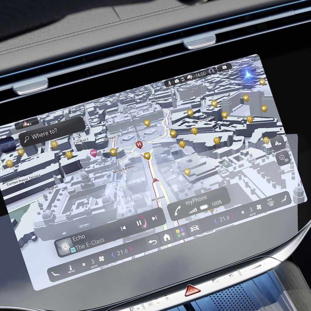 MBUX virtuális asszisztens | S-osztály limuzin | Mercedes-Benz