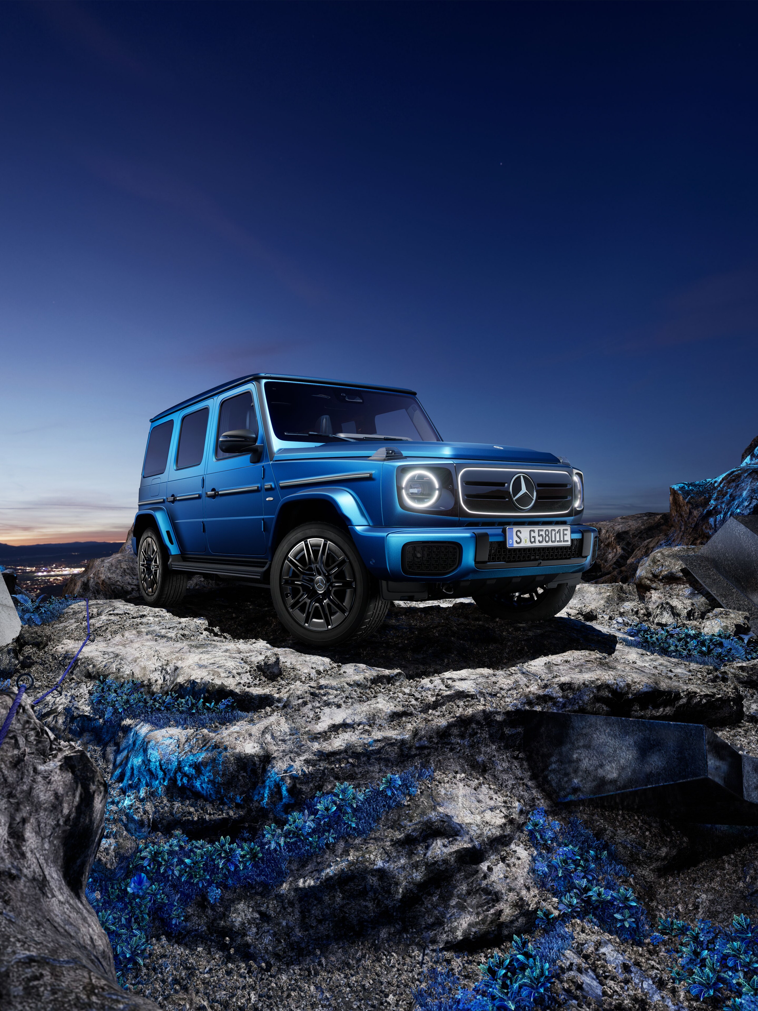 A Mercedes-Benz elektromos G-osztálya. Elektromobilitás a Mercedes-Benztől.