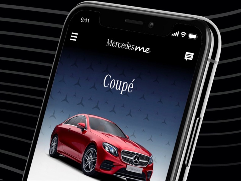 Service alkalmazás | Alkalmazások | Mercedes-Benz Mercedes-Benz jövőbeli álomautók megjelenítése az okostelefonos alkalmazásban