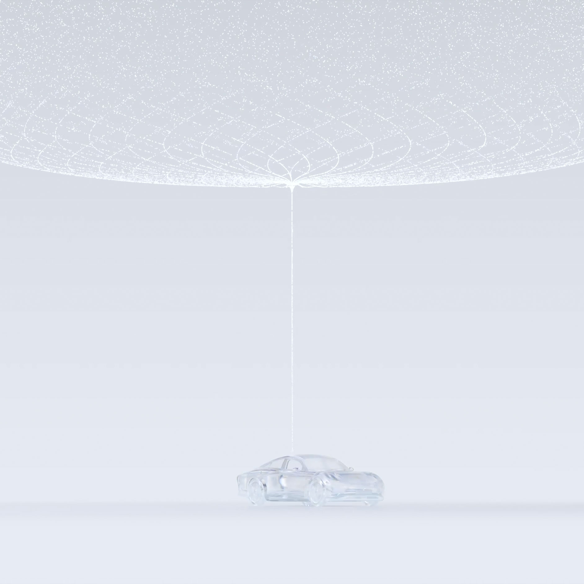 Over-the-Air frissítések | Technológia | Mercedes-Benz Egy Mercedes-Benz medál grafikája.