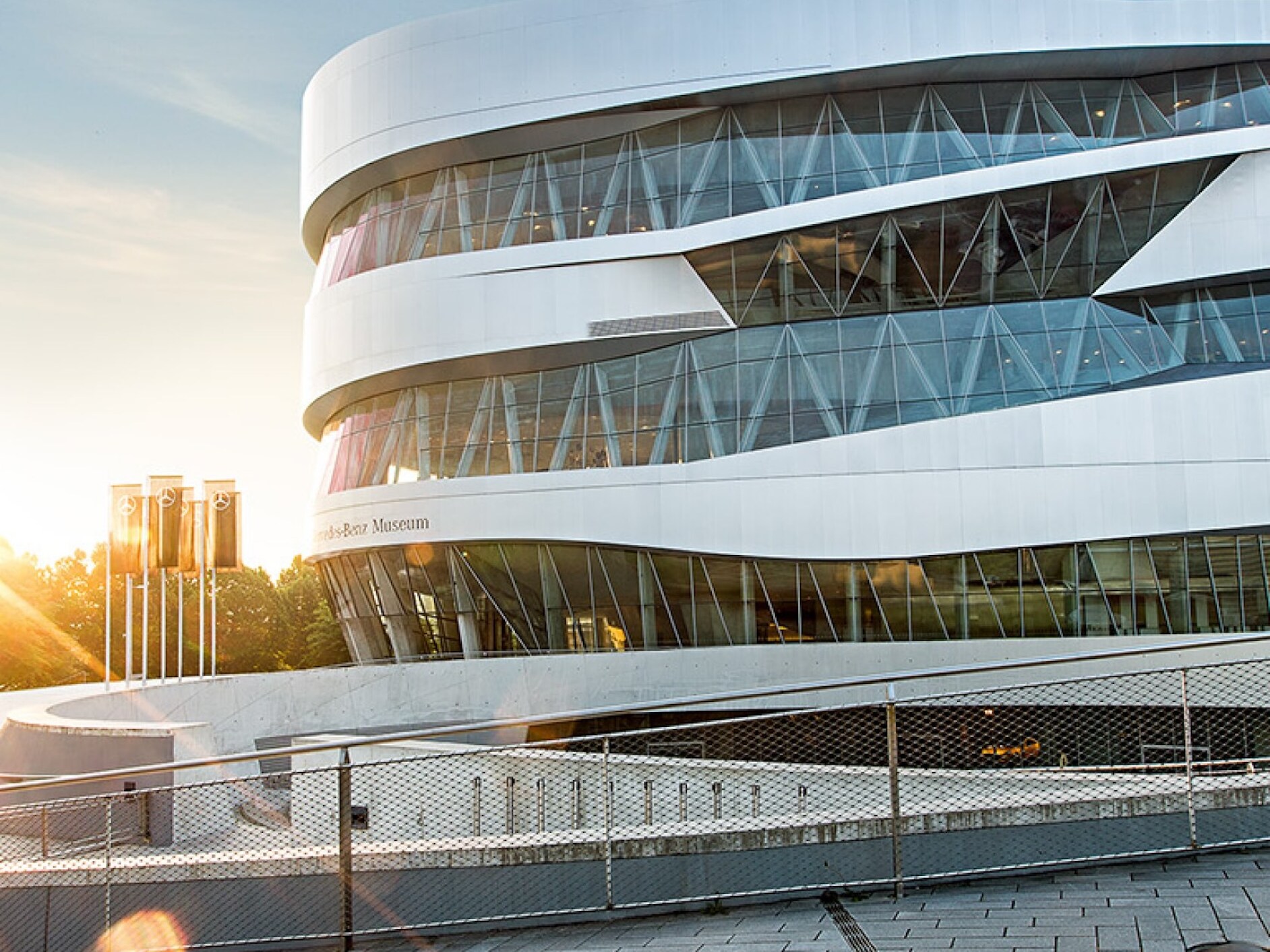 Mercedes-Benz Múzeum Stuttgart.