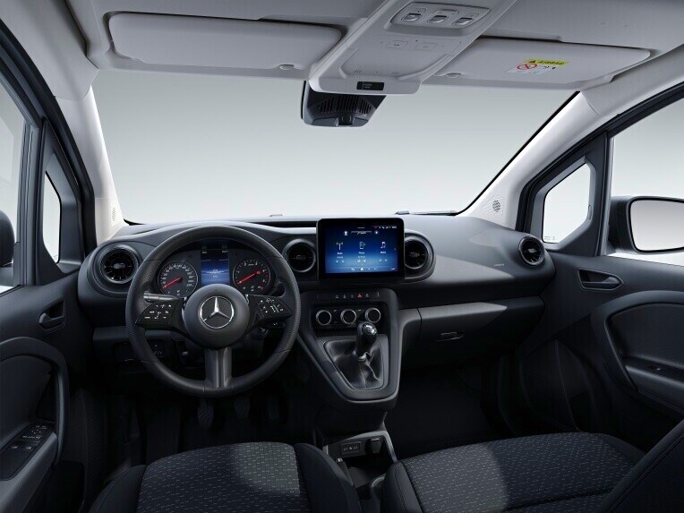 A Mercedes-Benz Citan zárt áruszállító a PRO felszereltségváltozatban.