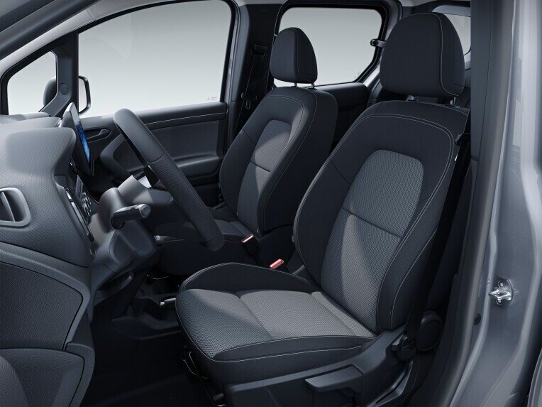 A Mercedes-Benz Citan zárt áruszállító üléskomfort csomagja.