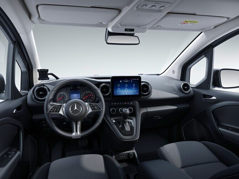 A Mercedes-Benz Citan zárt áruszállító SELECT kivitelváltozatban.