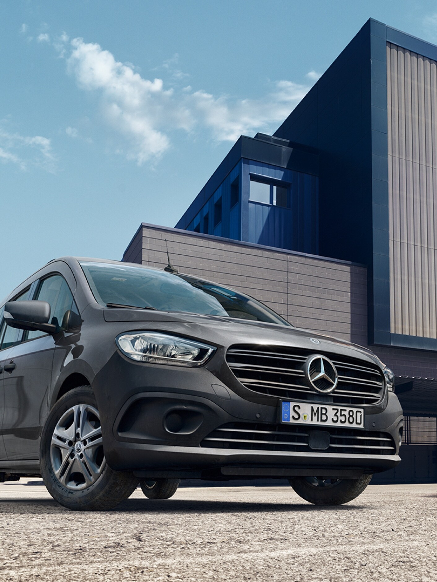 A Mercedes-Benz Citan Tourer akcióban.