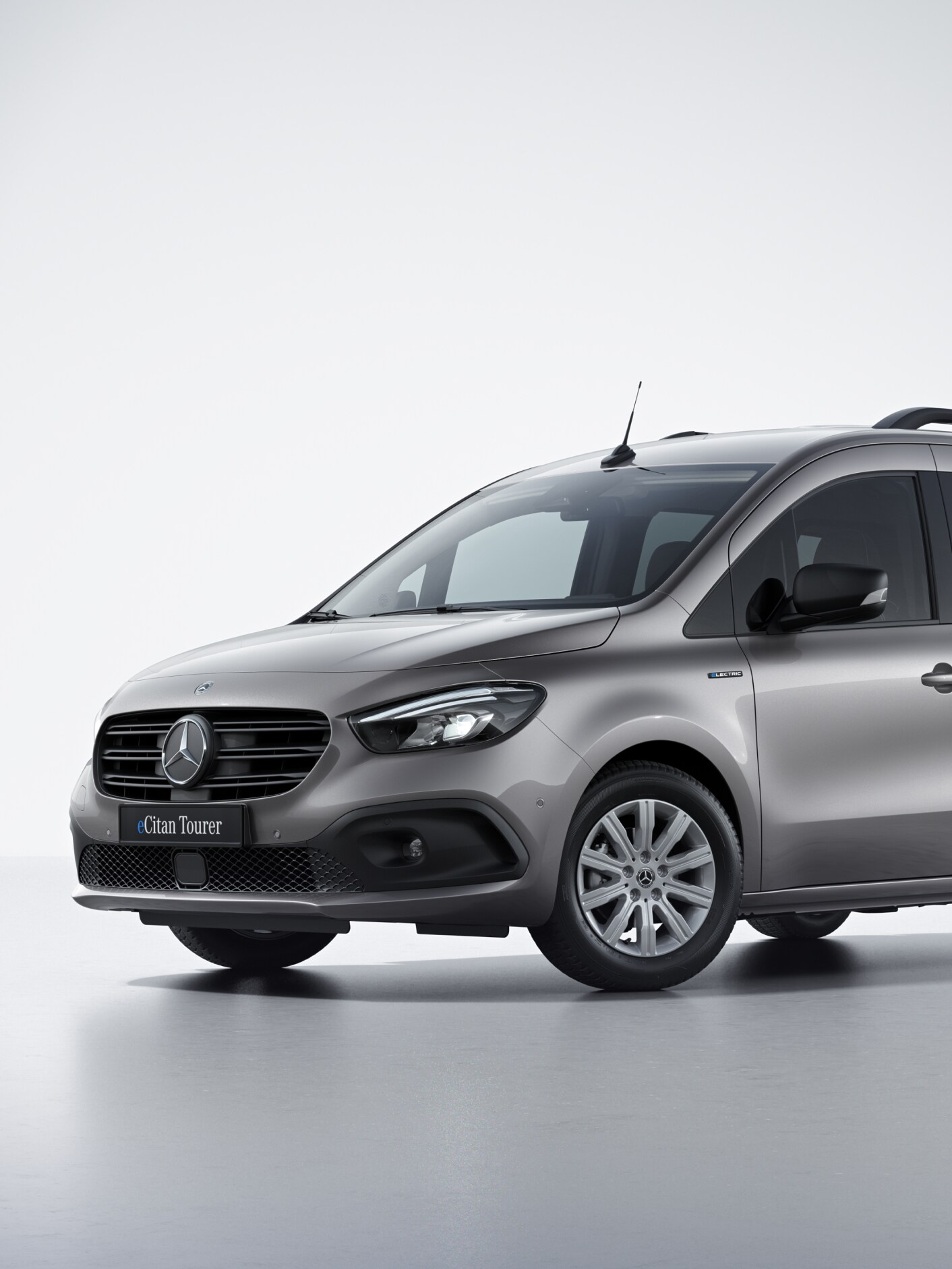 Intelligens csatlakoztathatóság a Mercedes-Benz eCitan Tourer digitális extrafelszereltségeinek köszönhetően.