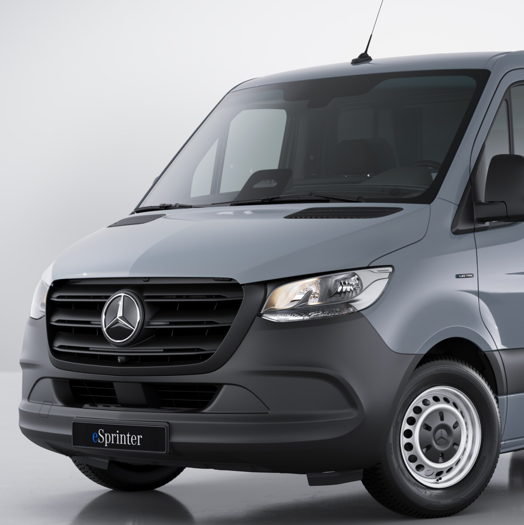 A Mercedes-Benz eSprinter alváz.