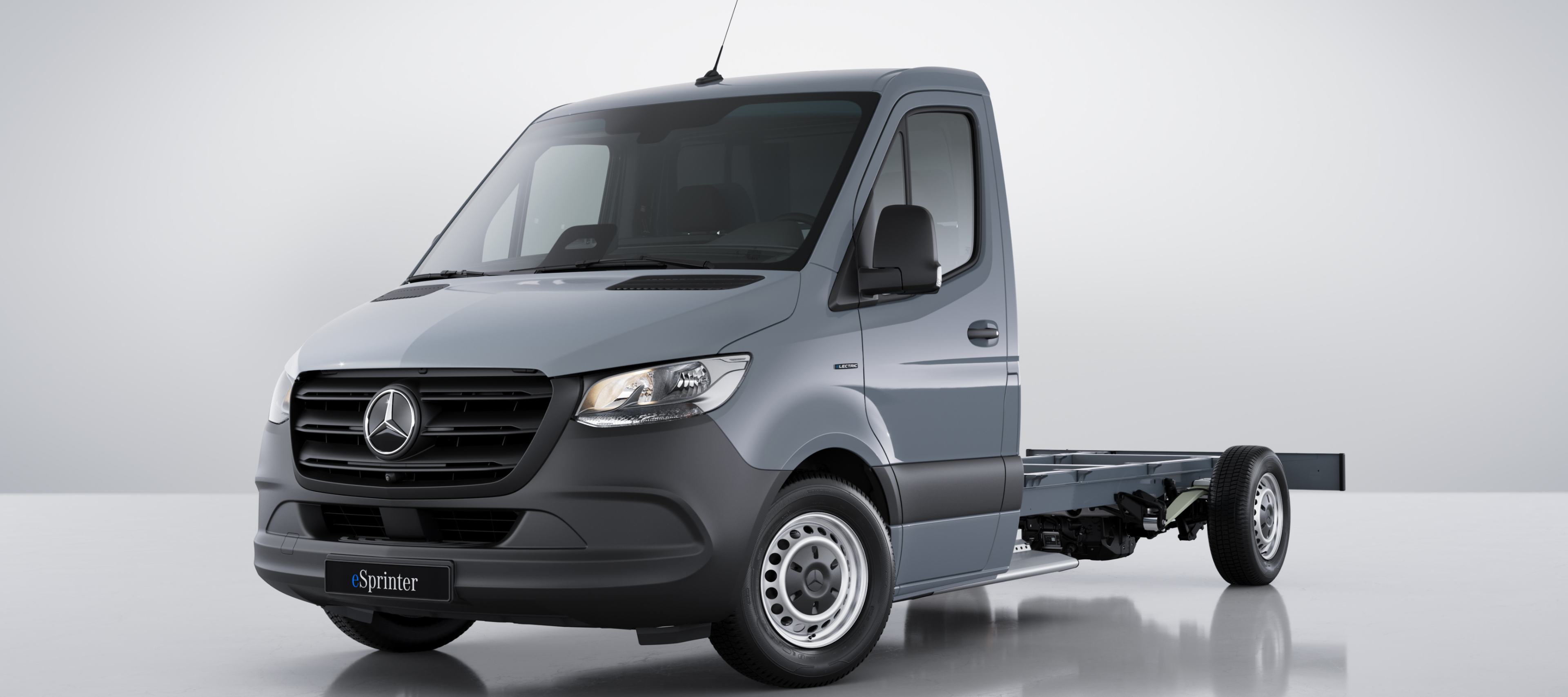 Járműösszehasonlítás | eSprinter alváz | Mercedes-Benz A Mercedes-Benz eSprinter alváz.
